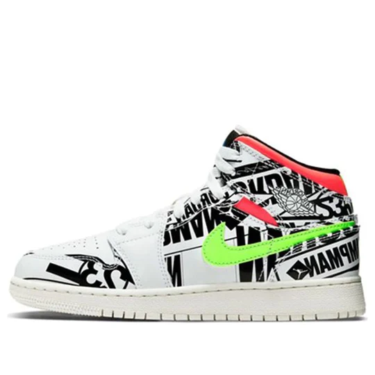 Air Jordan 1 Mid 'All Over Logo' - Image 3