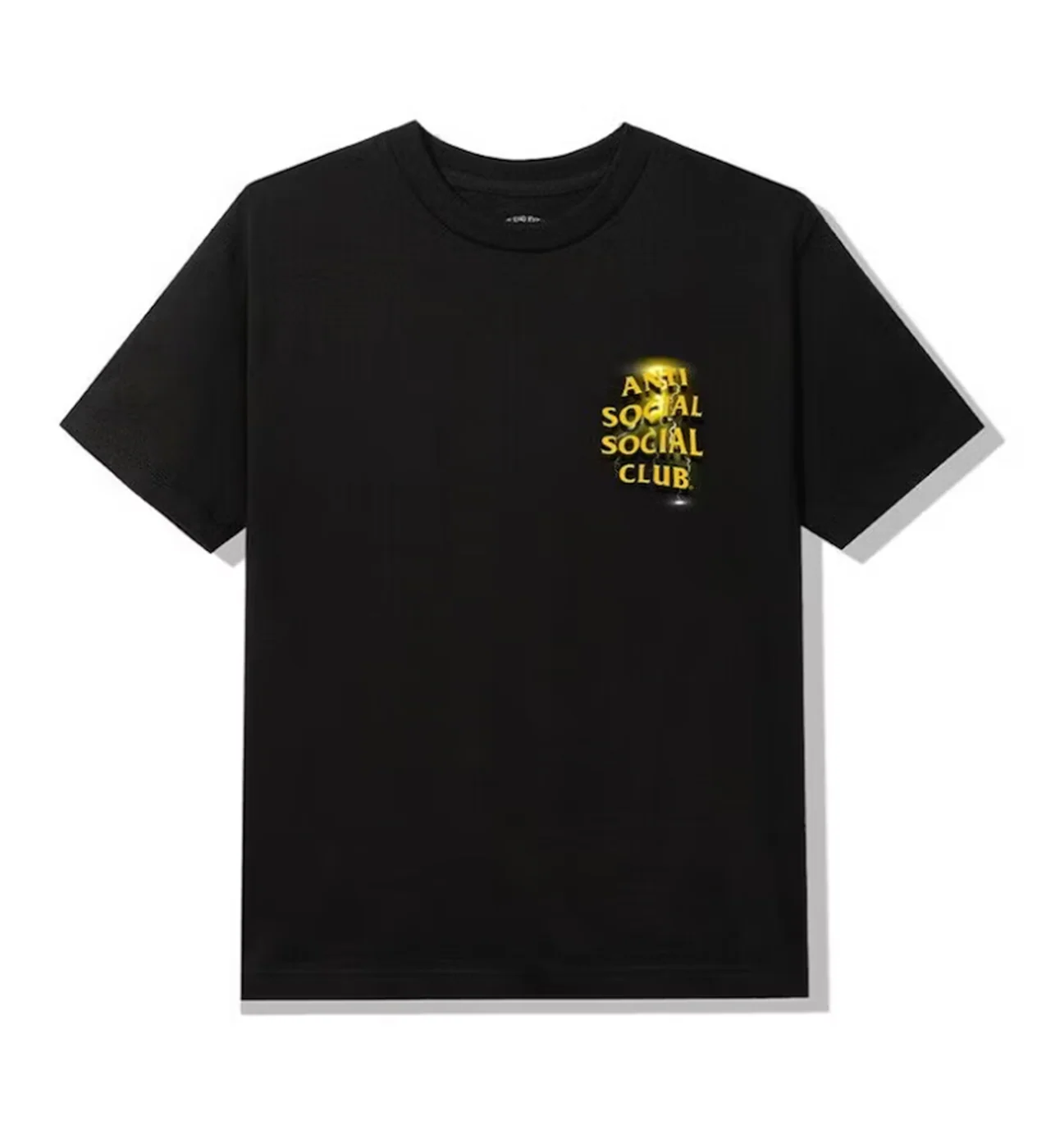 ASSC Lightning Twisted Black/Yellow Tee - Image 2