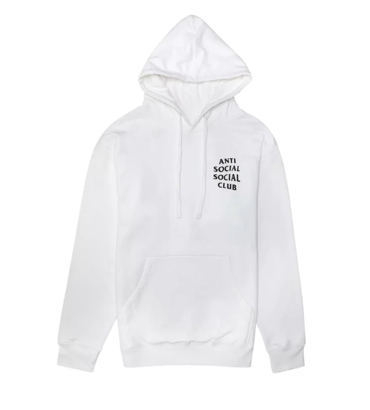 ASSC Logo White Hoodie - Image 2