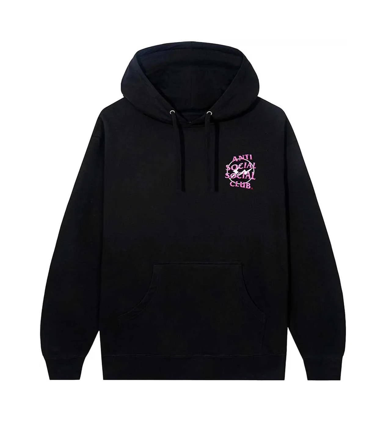 ASSC Pink Fragment Precious Petals Hoodie Black - Image 2