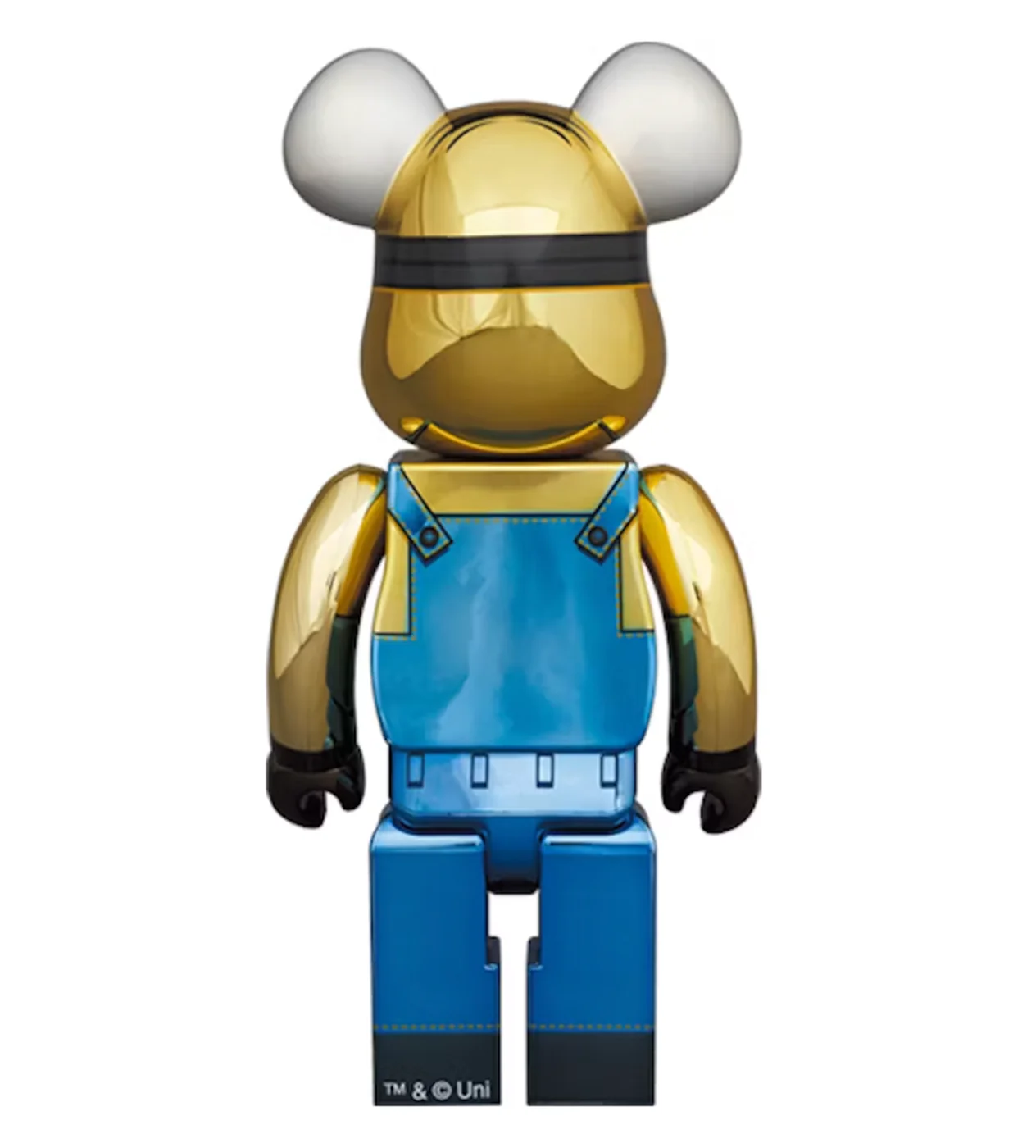 Bearbrick Minion Dave Chrome (1000%) - Image 2