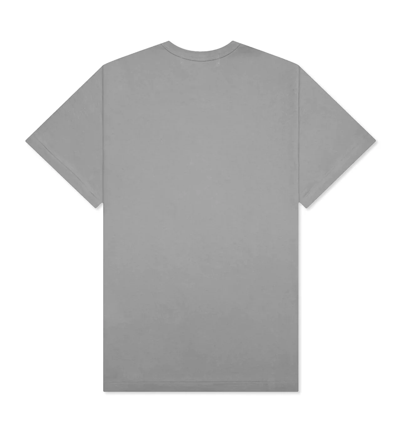 CDG Grey Small Heart T-Shirt - Image 2