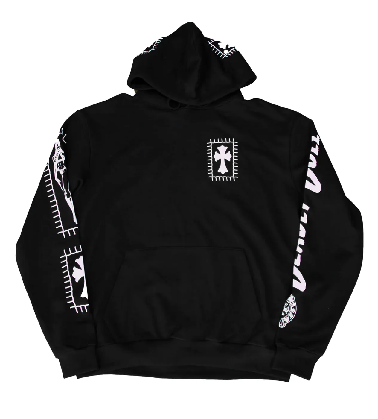 Chrome Hearts Hoodie Deadly Doll Black - Image 2