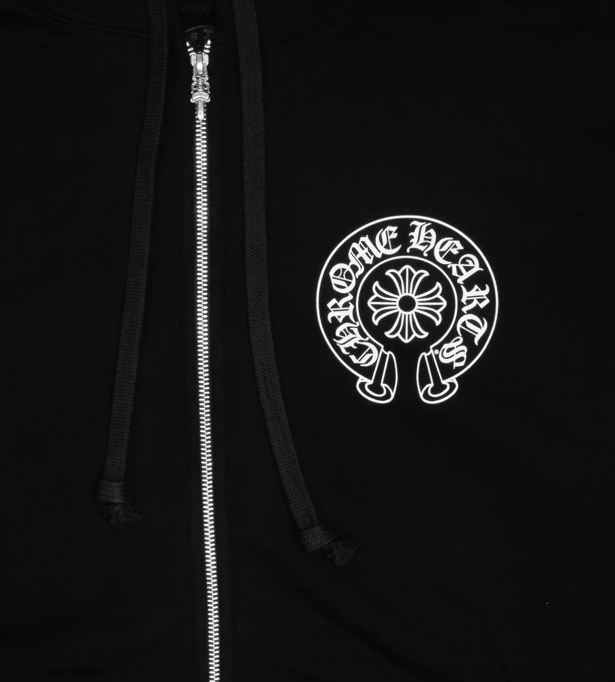 Chrome Hearts Malibu Floral Thermal Zip Up Hoodie - Image 4