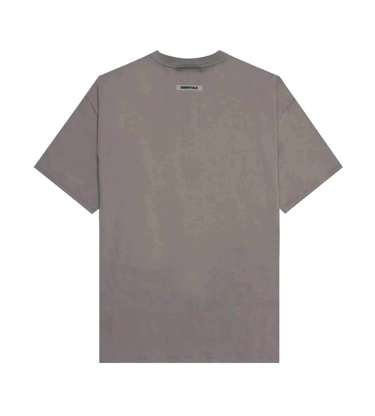 Essentials Taupe Tee Front Logo - Image 2