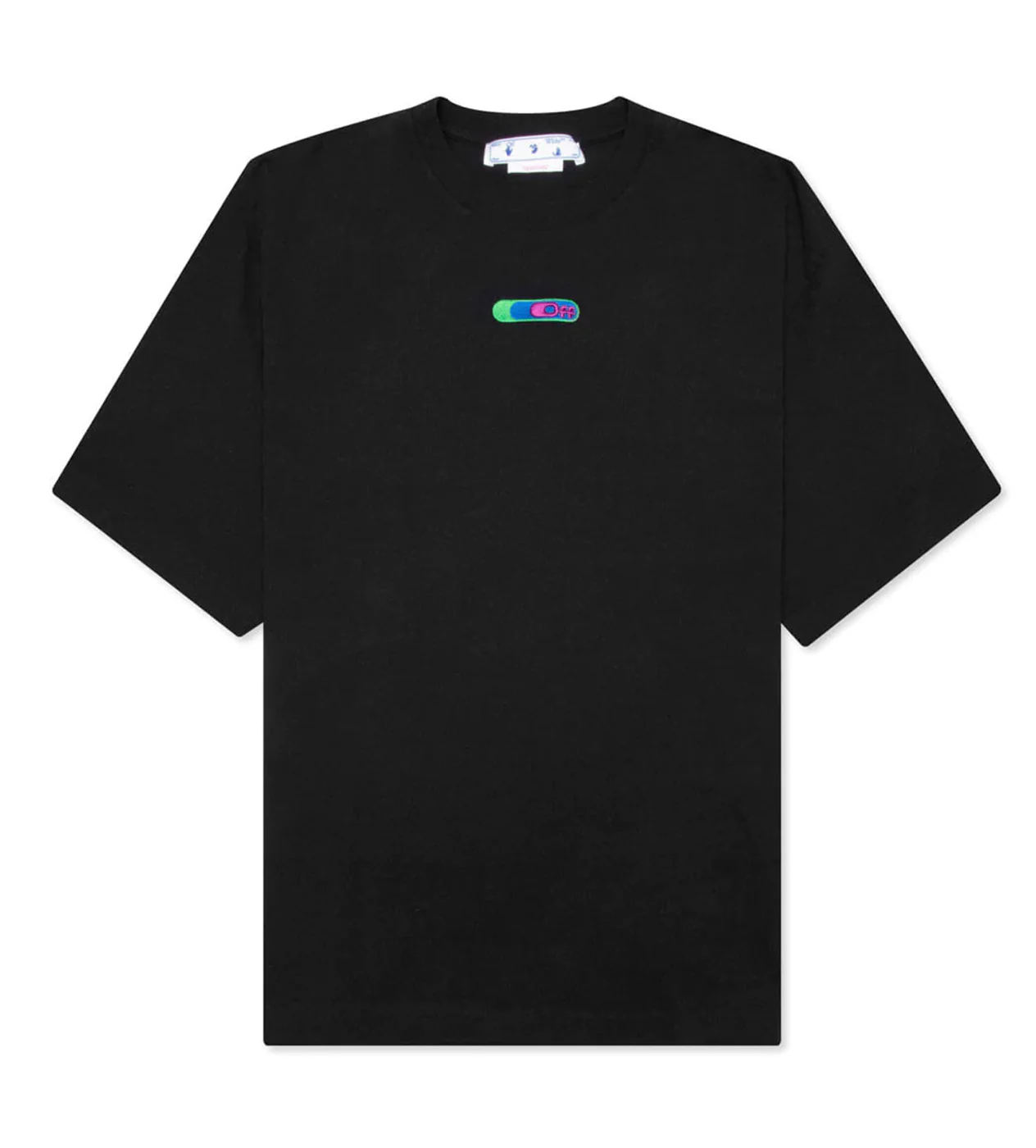 Off-White Weed Arrows Over Skate S/S Black Green - Image 2