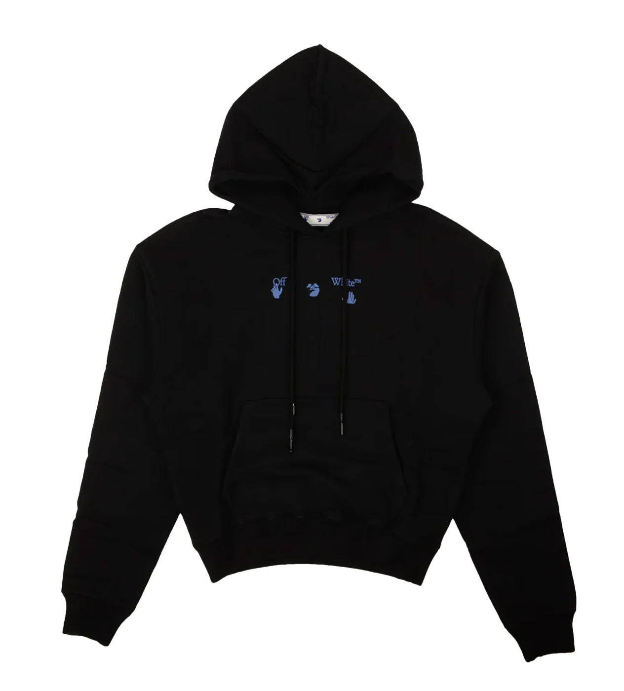 Off-White Blue Liquid Mirko Hoodie - Image 2