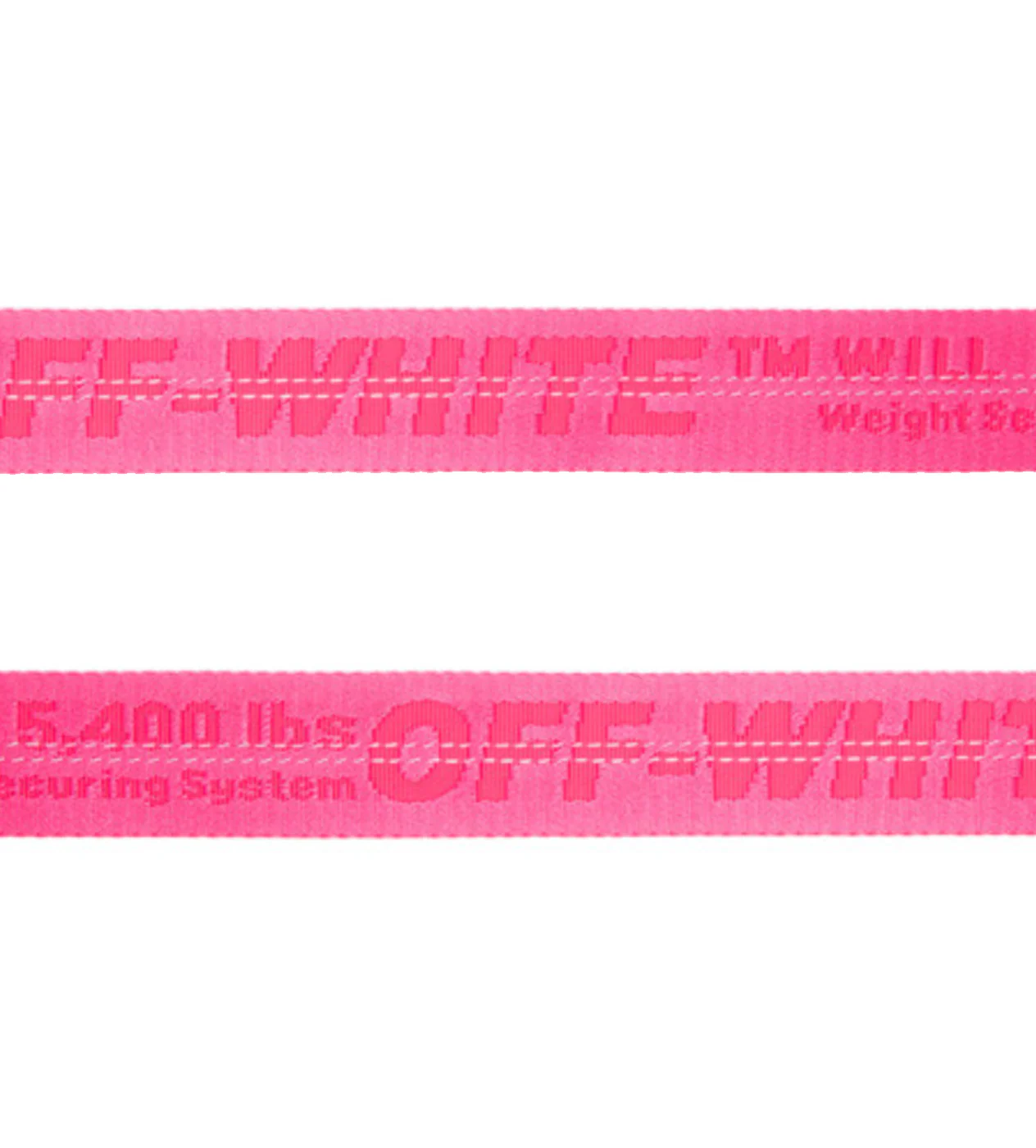 Off-White Classic Industrial Belt 20SS Pink - Image 3