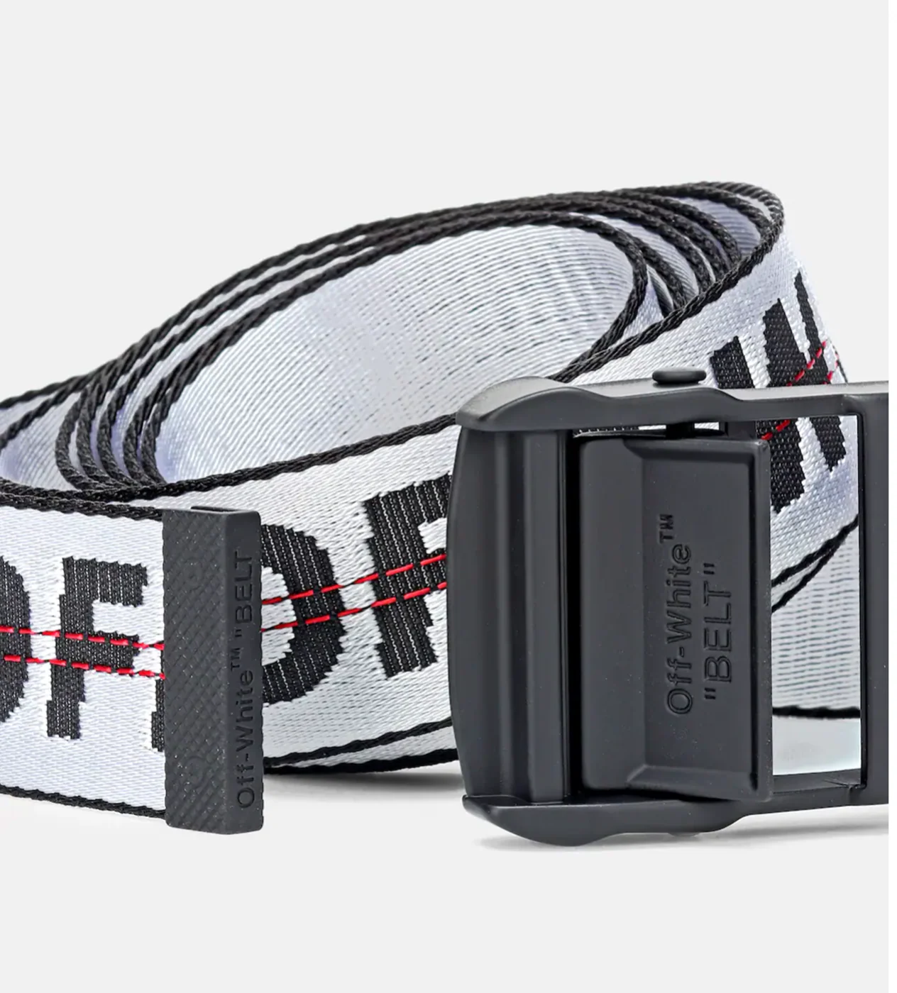 Off-White Classic Industrial Belt 20SS Silver - Image 2