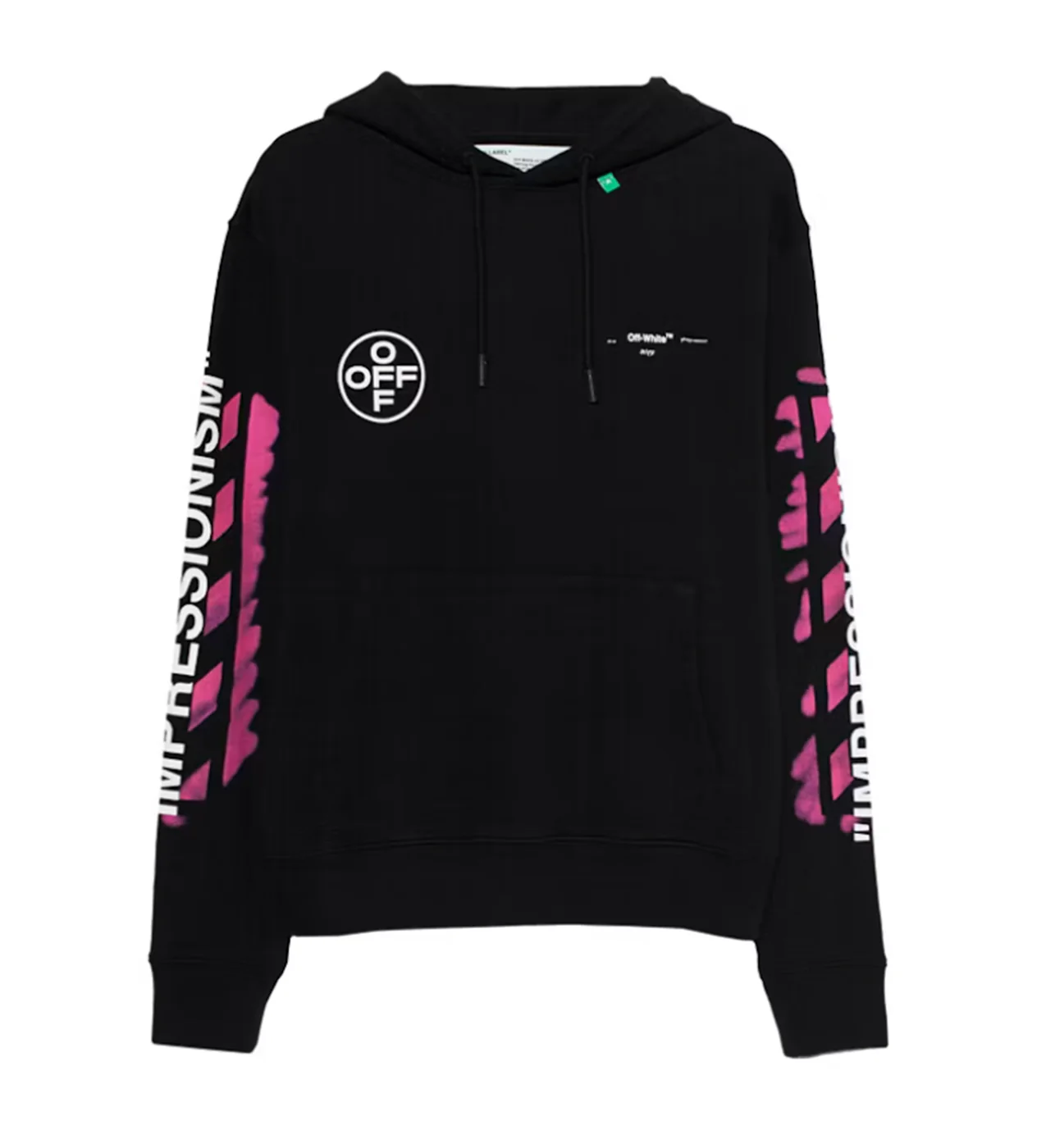 Off-White Pink Arrow Hoodie - Image 2