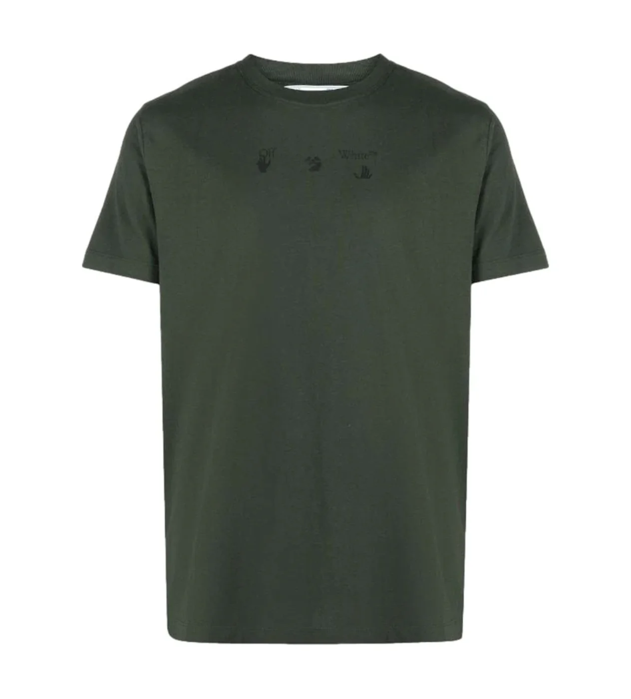 Off-White Green Bolt Arrow T-Shirt - Image 2