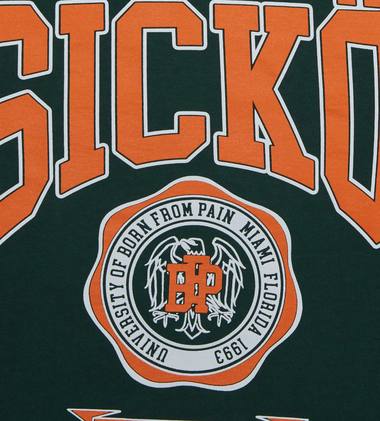 Sicko Miami Tee Green - Image 2