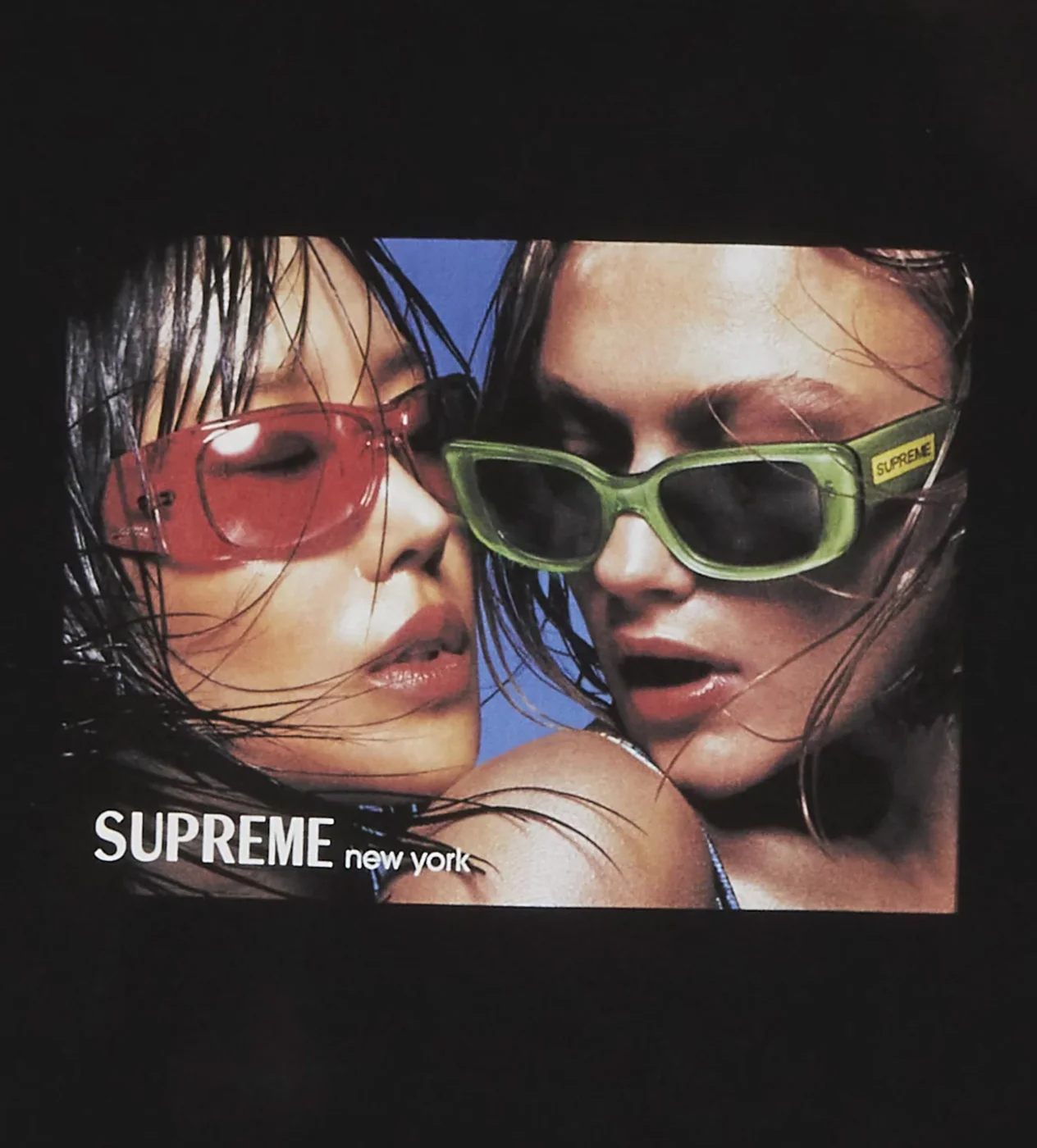 Supreme Eyewear Tee Black - Image 2