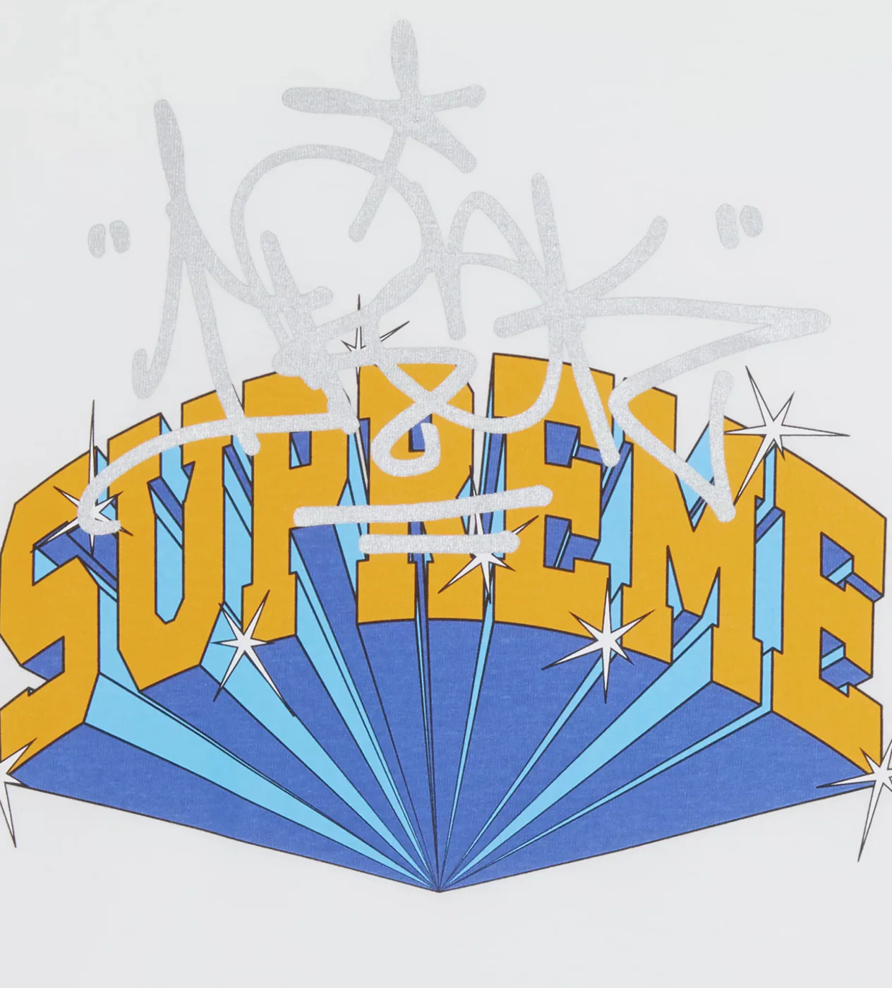 Supreme Irak Arc White Tee - Image 3