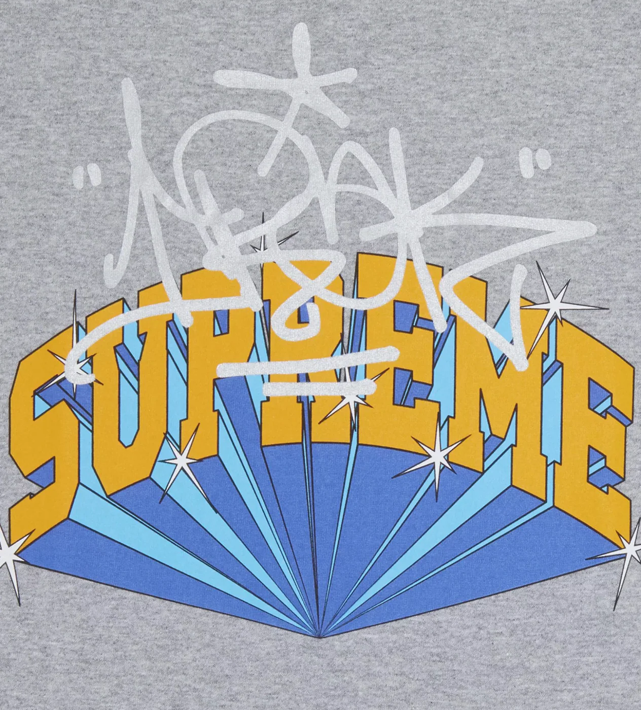 Supreme Irak Arc Gray Tee - Image 3