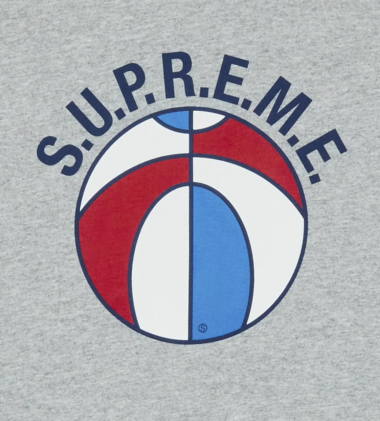 Supreme League Tee Heather Grey - Image 2