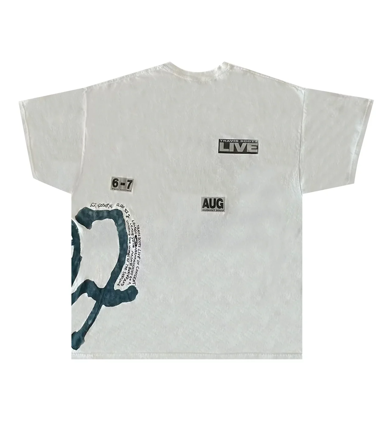 Travis Scott Live Burning Man Tee - Image 2