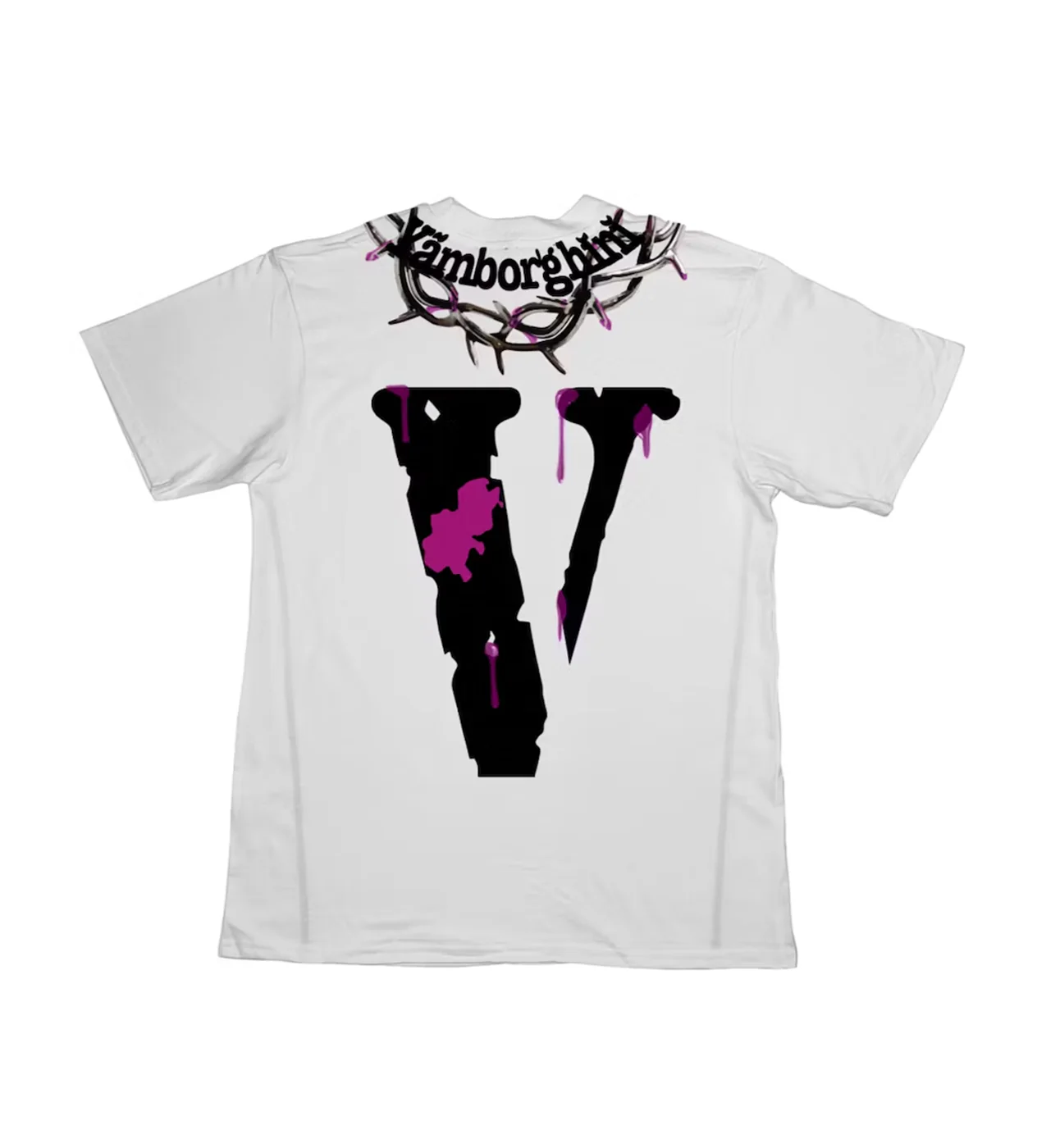 Vlone Yams Yamborghini Tee White - Image 2