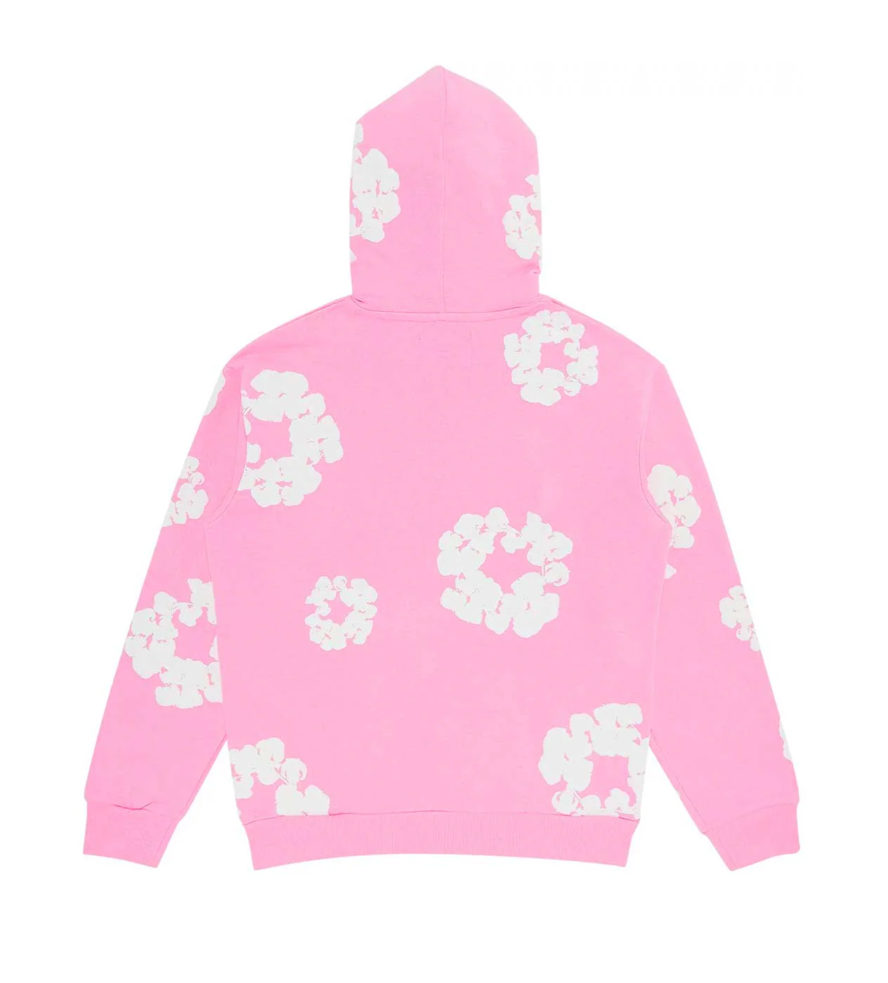 Denim Tears Pink Cotton Wreath Hoodie - Image 2