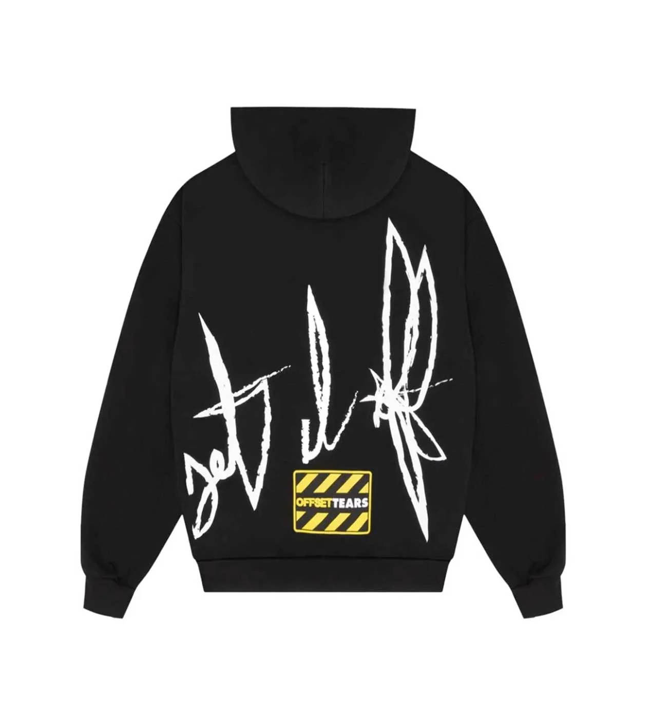 Denim Tears x Offset Hoodie Black - Image 2