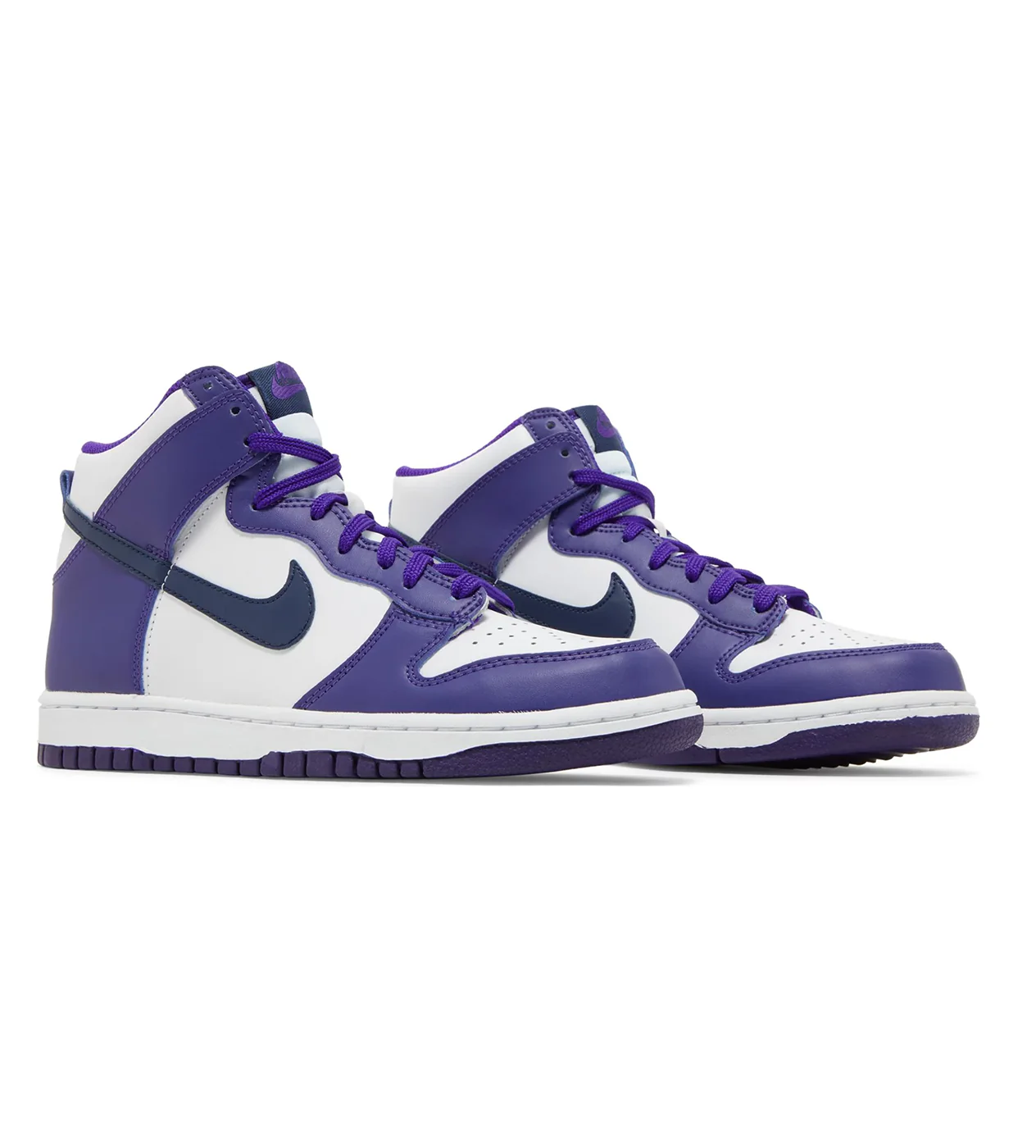 Dunk High GS 'White Midnight Navy' - Image 4