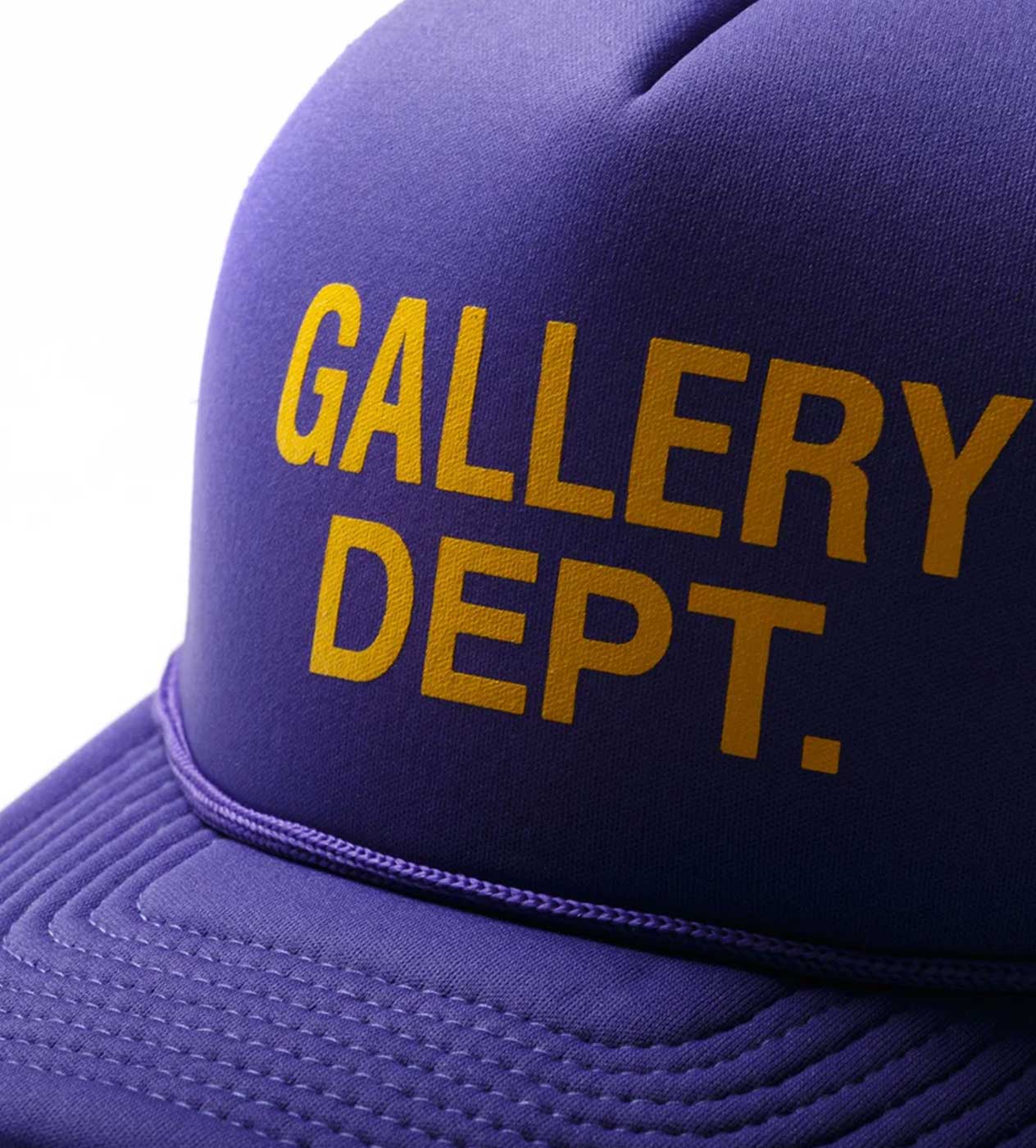 Gallery Dept. Purple Trucker Hat - Image 2
