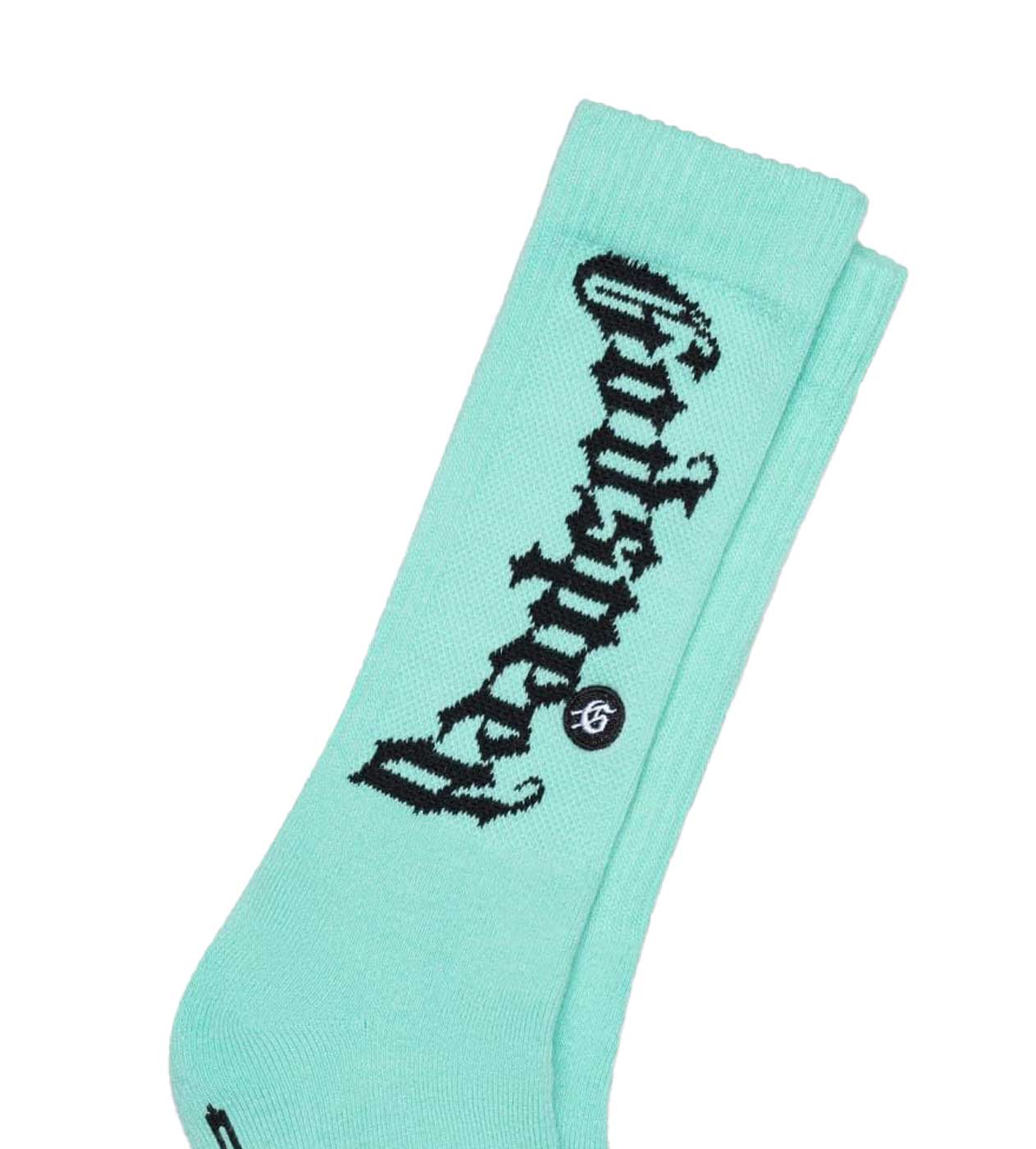 Godspeed OG Logo Sock Electric Teal - Image 3