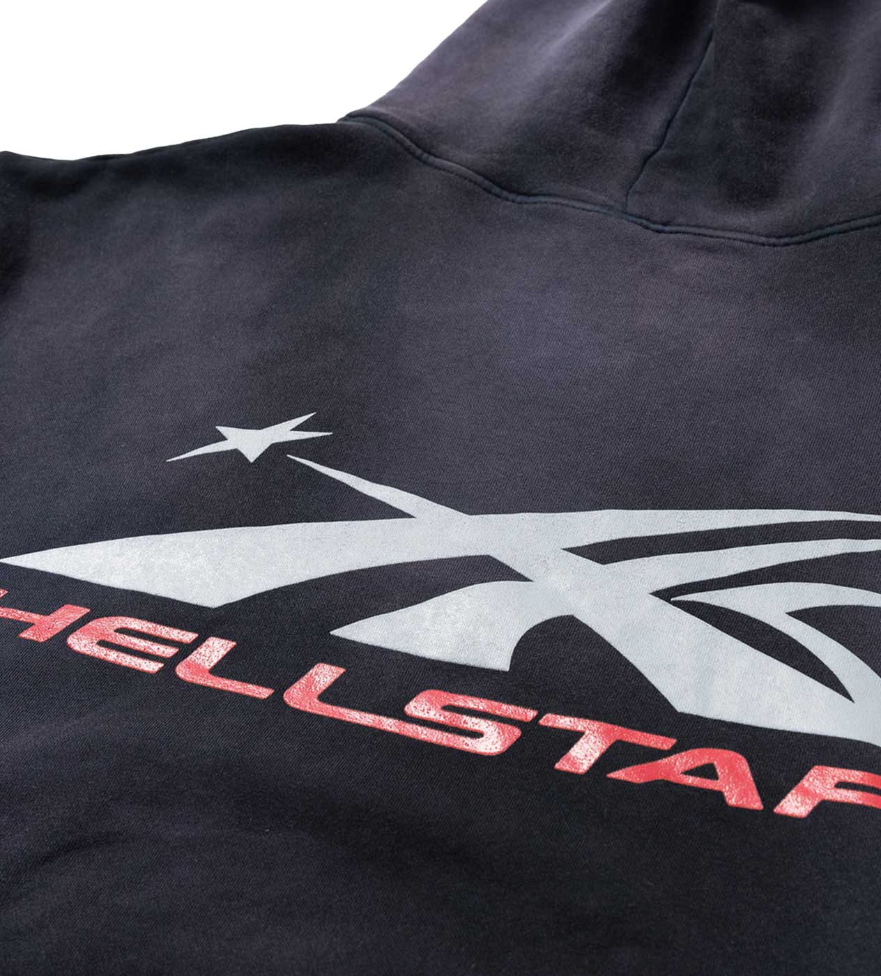 Hellstar Airbrushed Skull Hoodie Black - Image 4