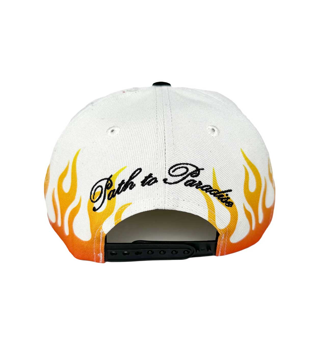 Hellstar Flame Vintage Snapback Cream/Navy - Image 2