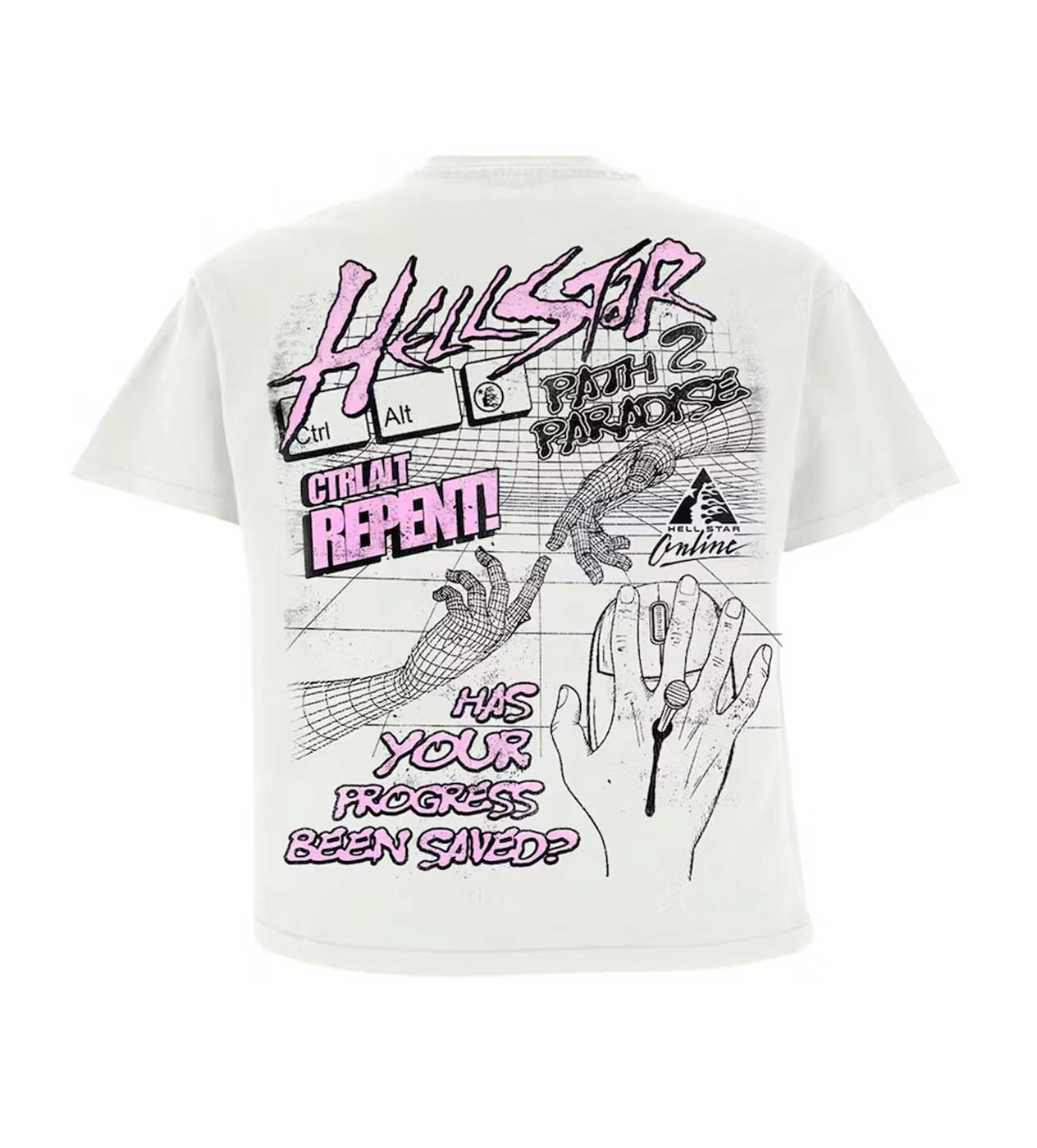 Hellstar Studios Online Cream Tee - Image 2