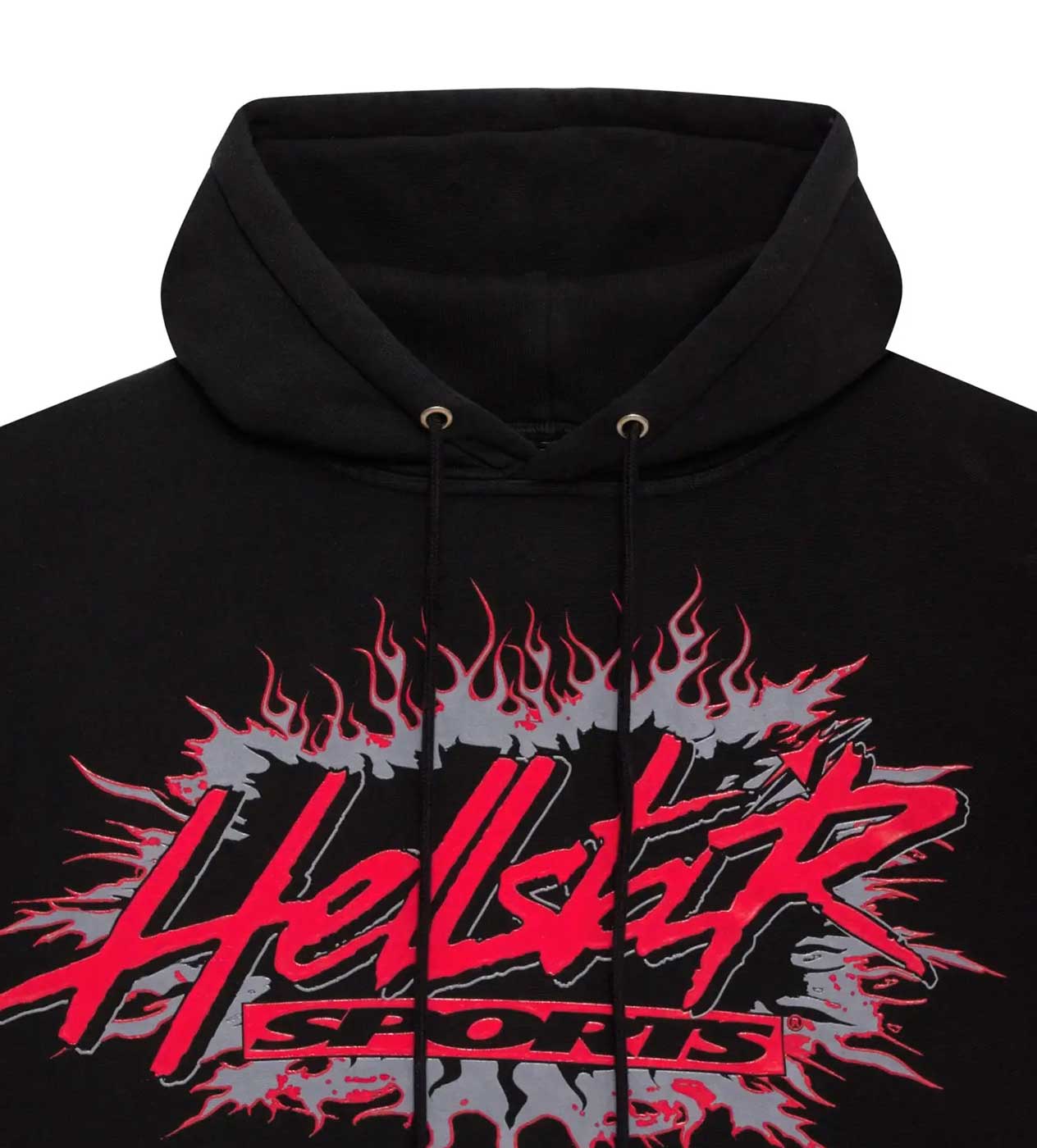 Hellstar Sports Future Flame Hoodie Black - Image 3