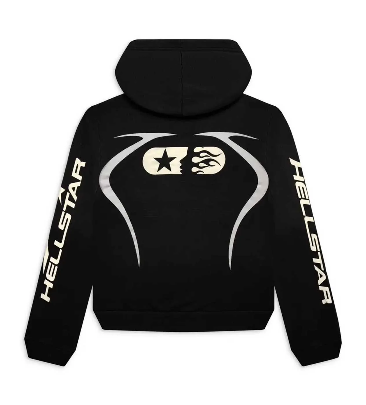 Hellstar Sports Jet Black Hoodie - Image 2