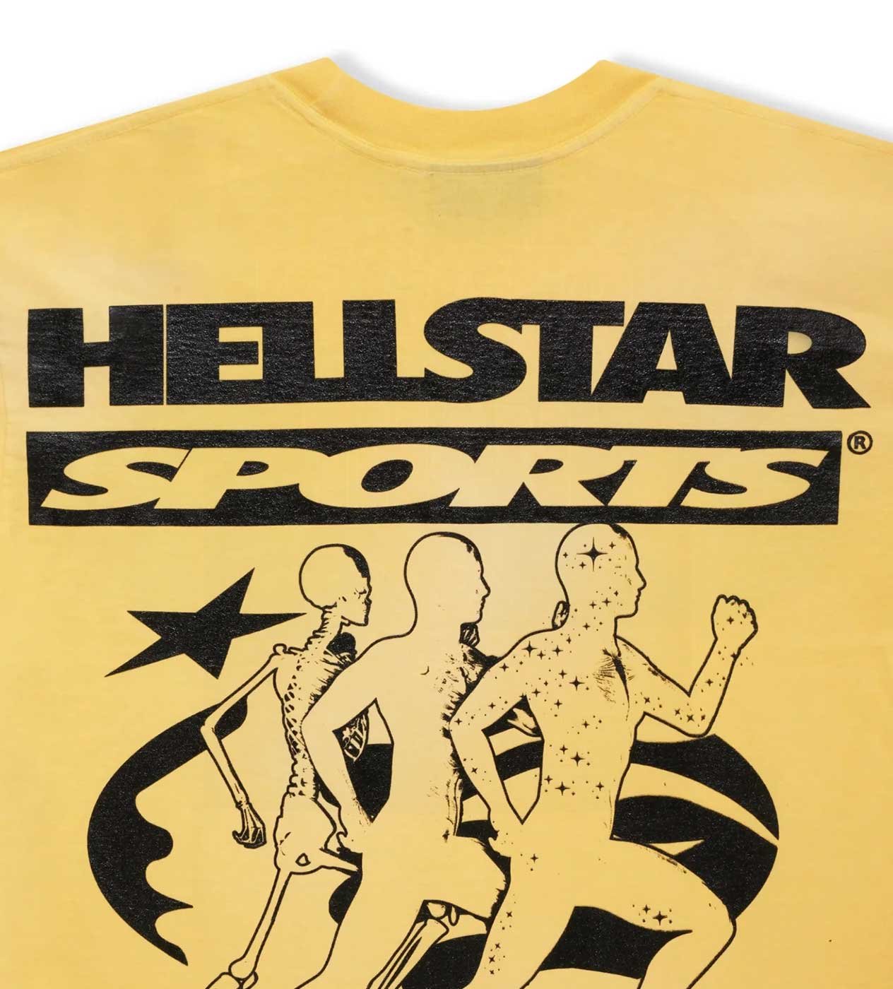 Hellstar Sports Marathon Tee Yellow - Image 3