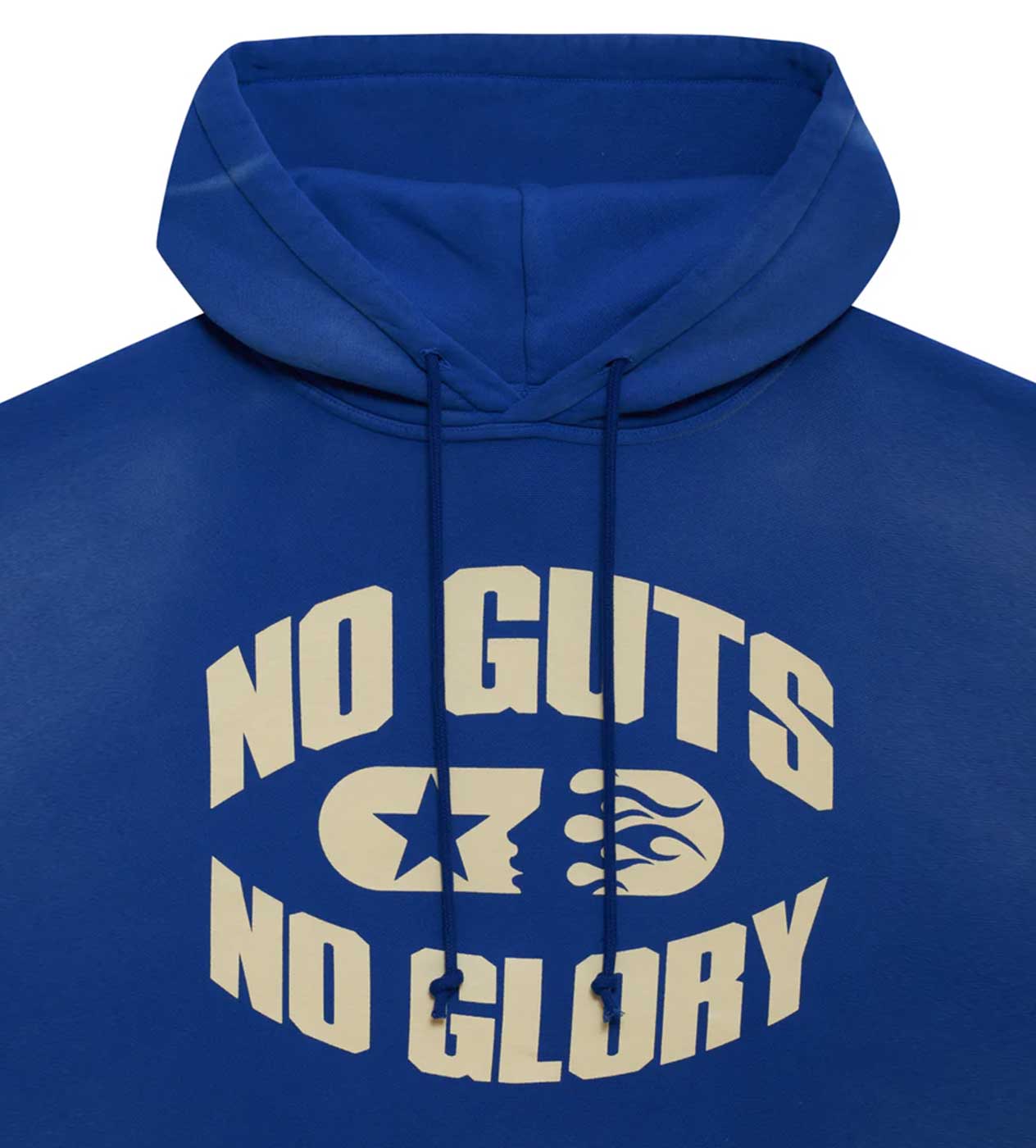 Hellstar Sports No Guts No Glory Hoodie Blue - Image 3