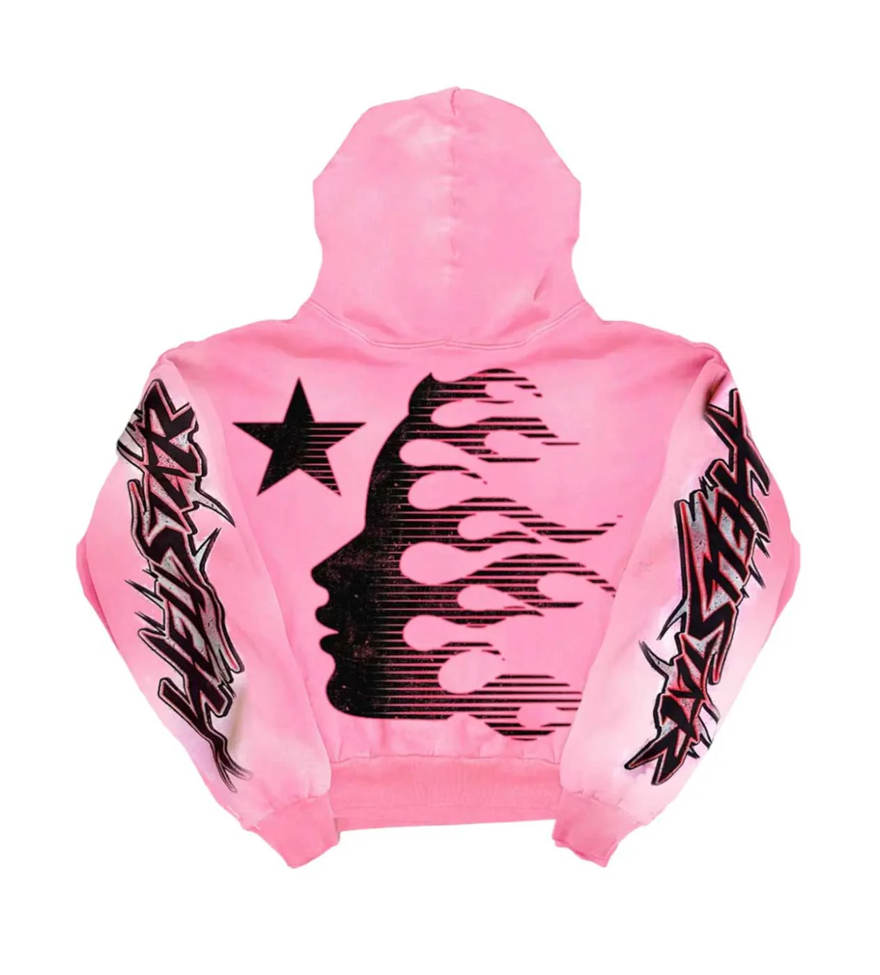 Hellstar Brainwashed Hoodie Pink (Without Brain) - Image 2