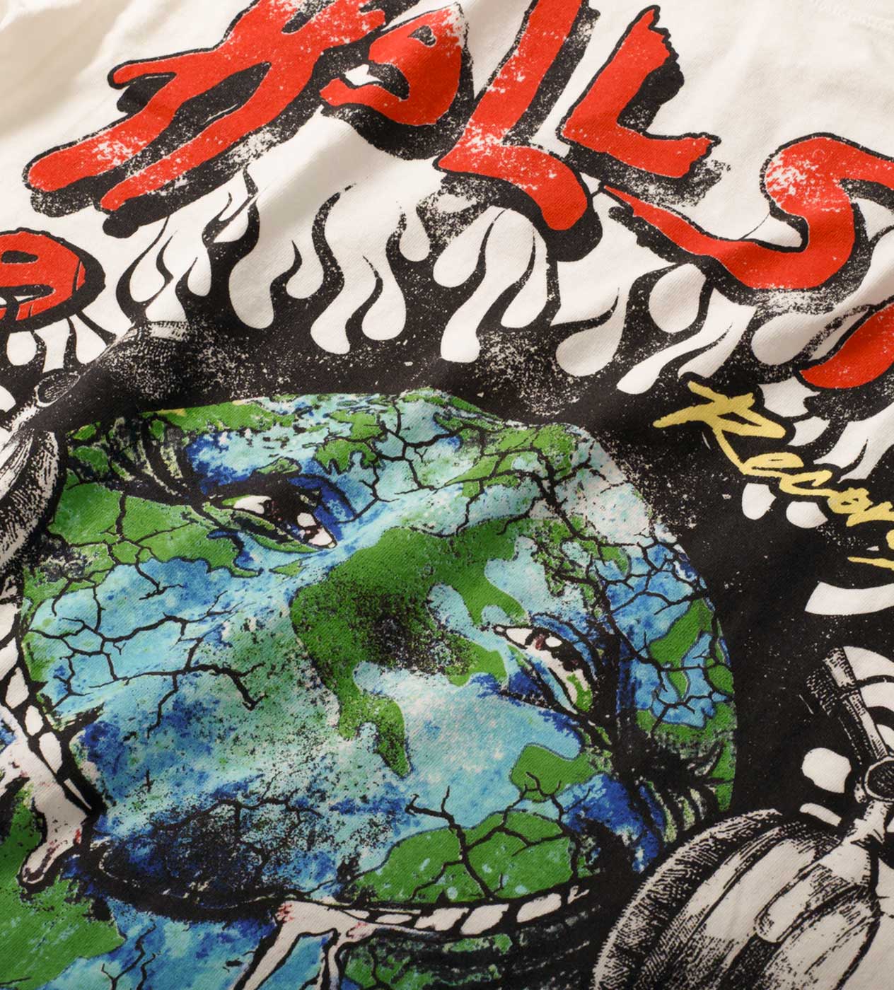 Hellstar Studios Heaven On Earth Cream Tee - Image 3