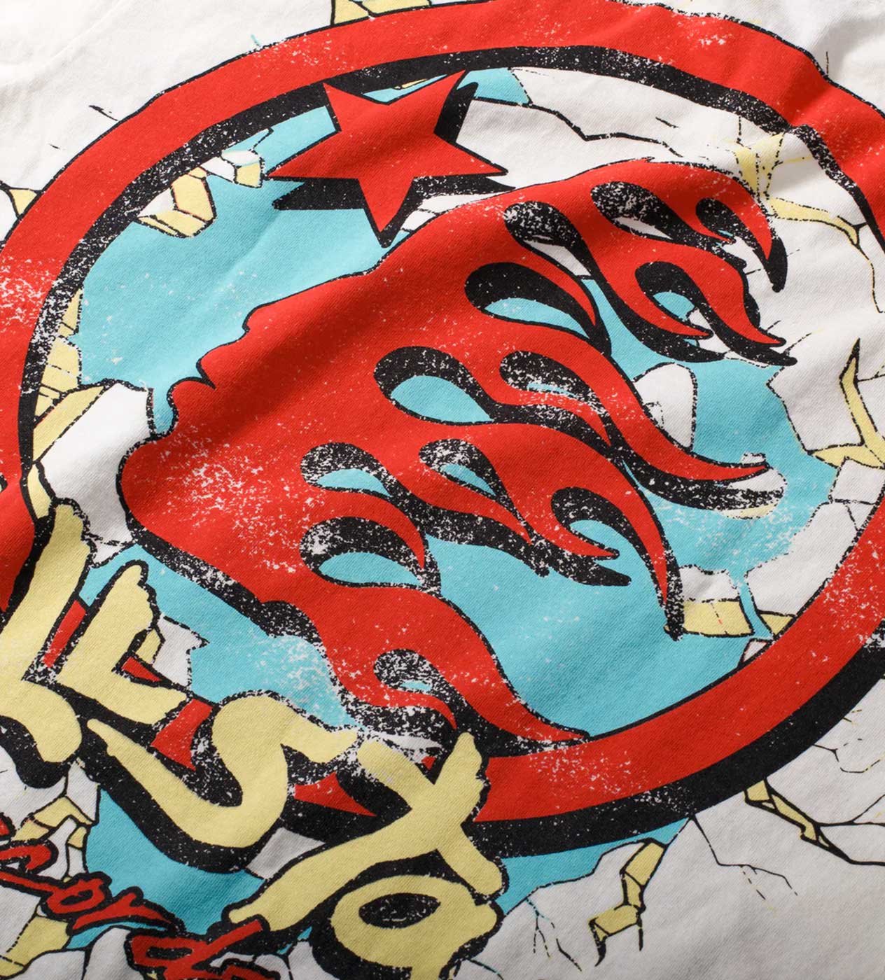 Hellstar Studios Heaven On Earth Cream Tee - Image 4