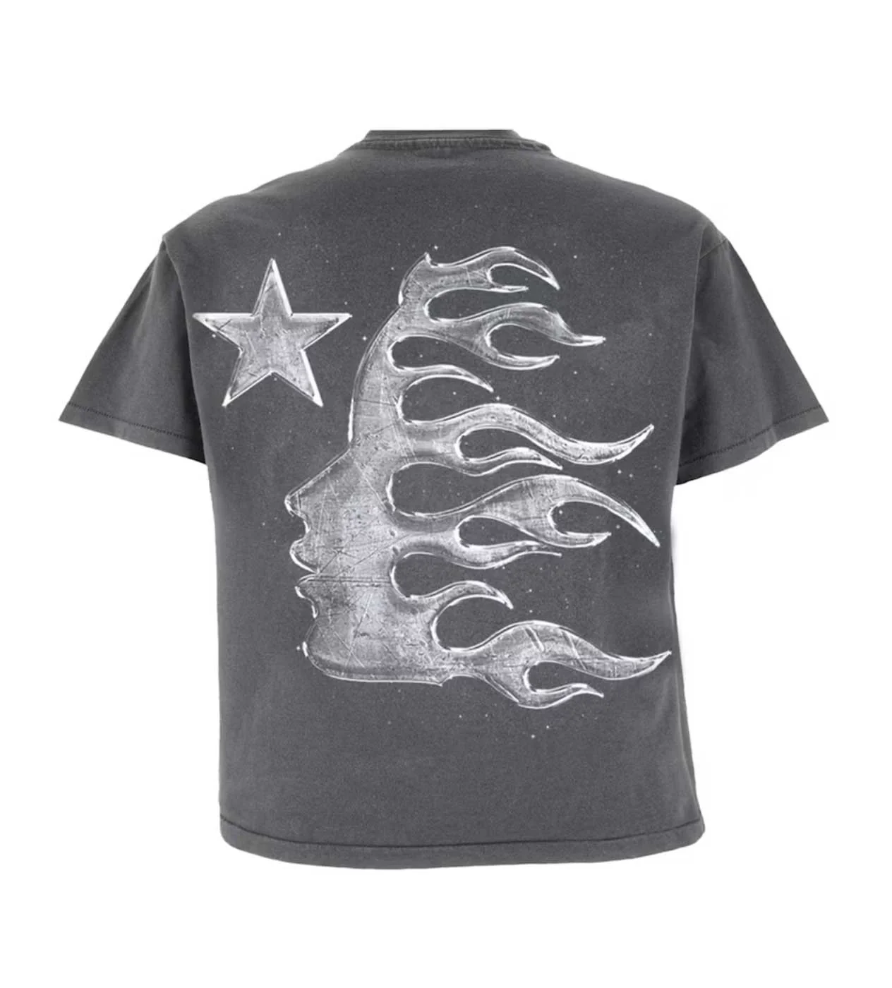 Hellstar Studios Hellstar Chrome Logo Tee Black - Image 2