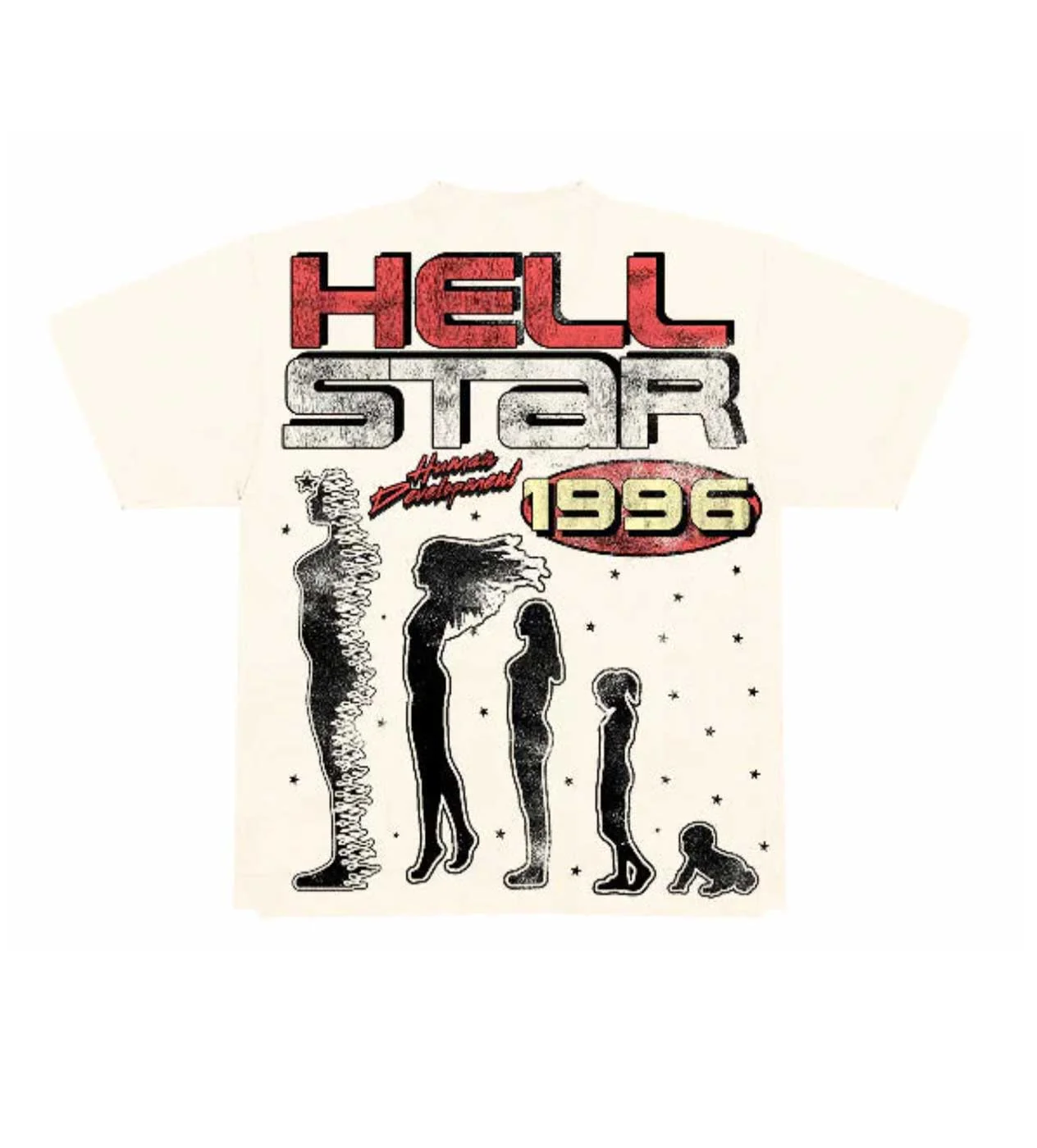 Hellstar Studios Human Development Cream Tee - Image 2