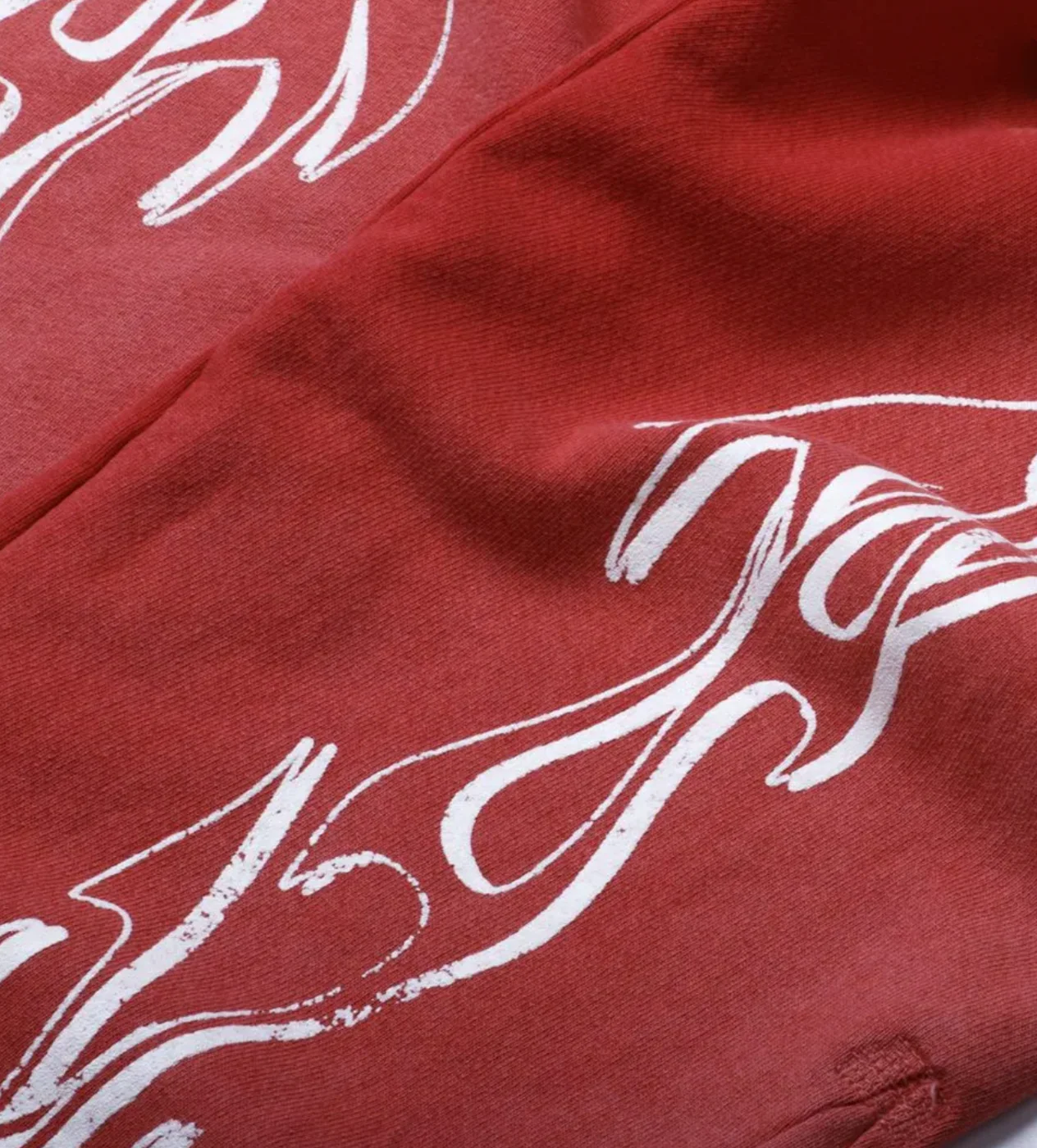 Hellstar Studios Racer Flare Sweatpants Red - Image 4