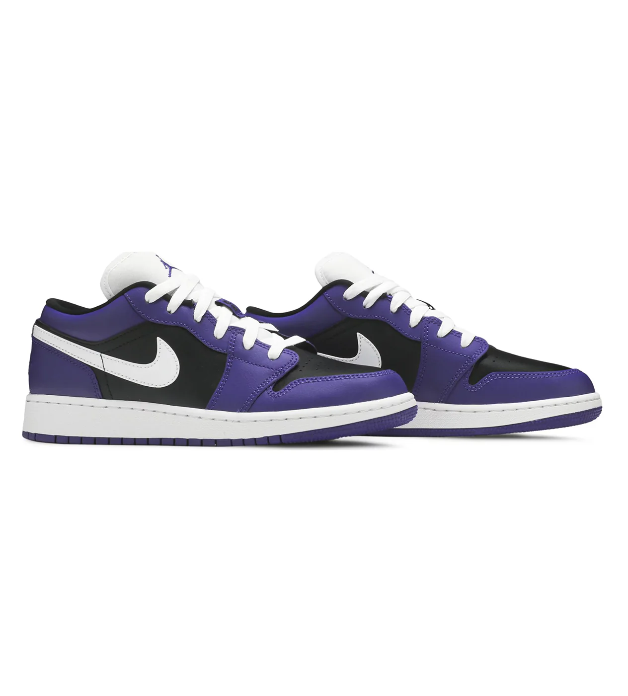 Jordan 1 Low 'Court Purple Black' - Image 4