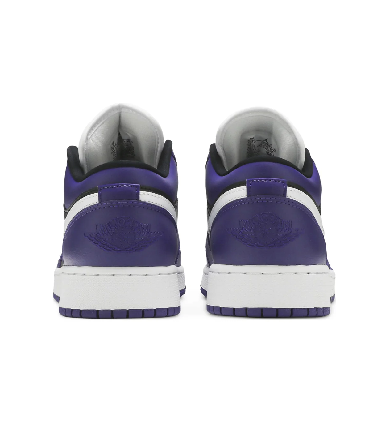 Jordan 1 Low 'Court Purple Black' - Image 5