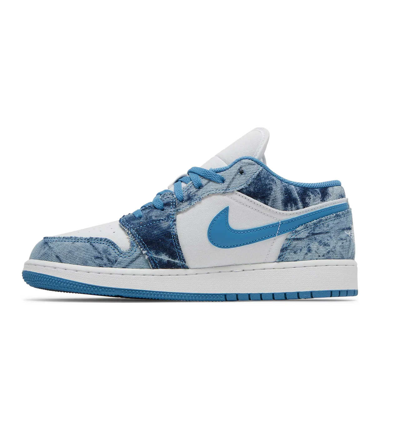 Jordan 1 Low 'Washed Denim' (GS) - Image 3