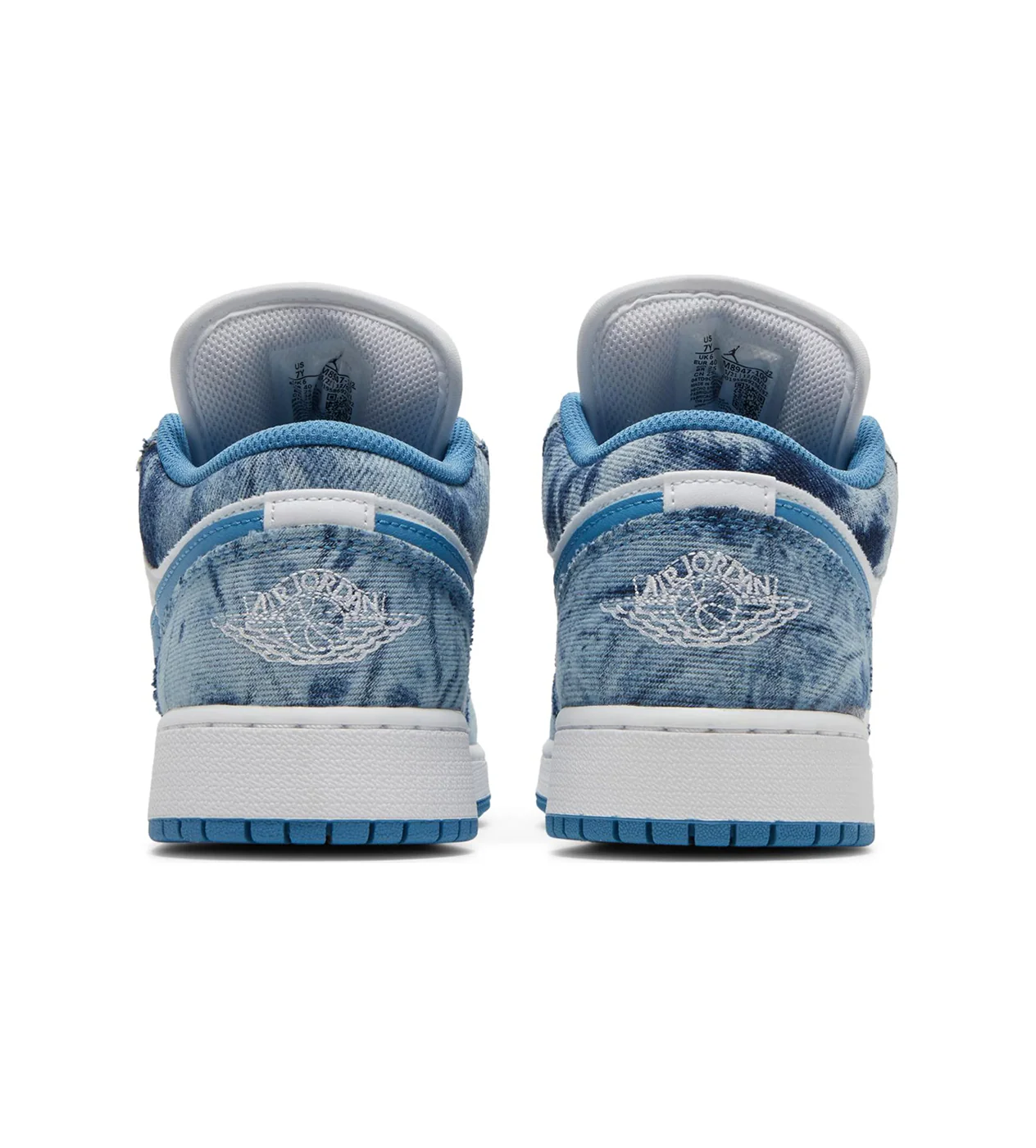 Jordan 1 Low 'Washed Denim' (GS) - Image 5