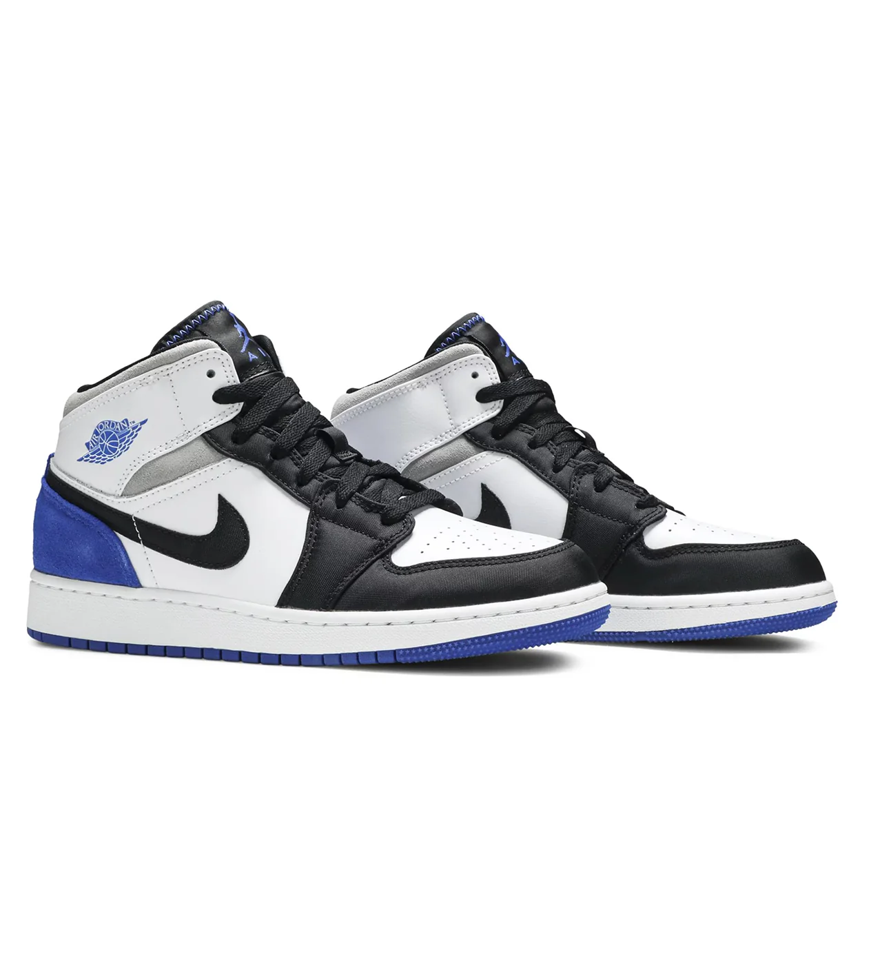 Jordan 1 Mid SE 'Black Royal' (GS) - Image 4