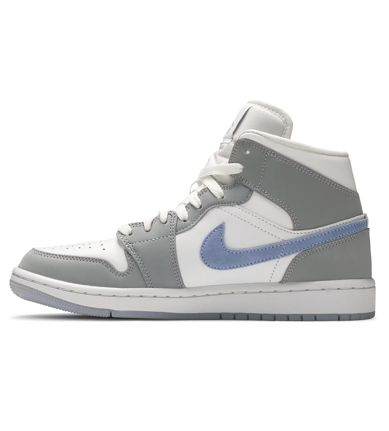 Jordan 1 Mid 'Wolf Grey Aluminum' - Image 3