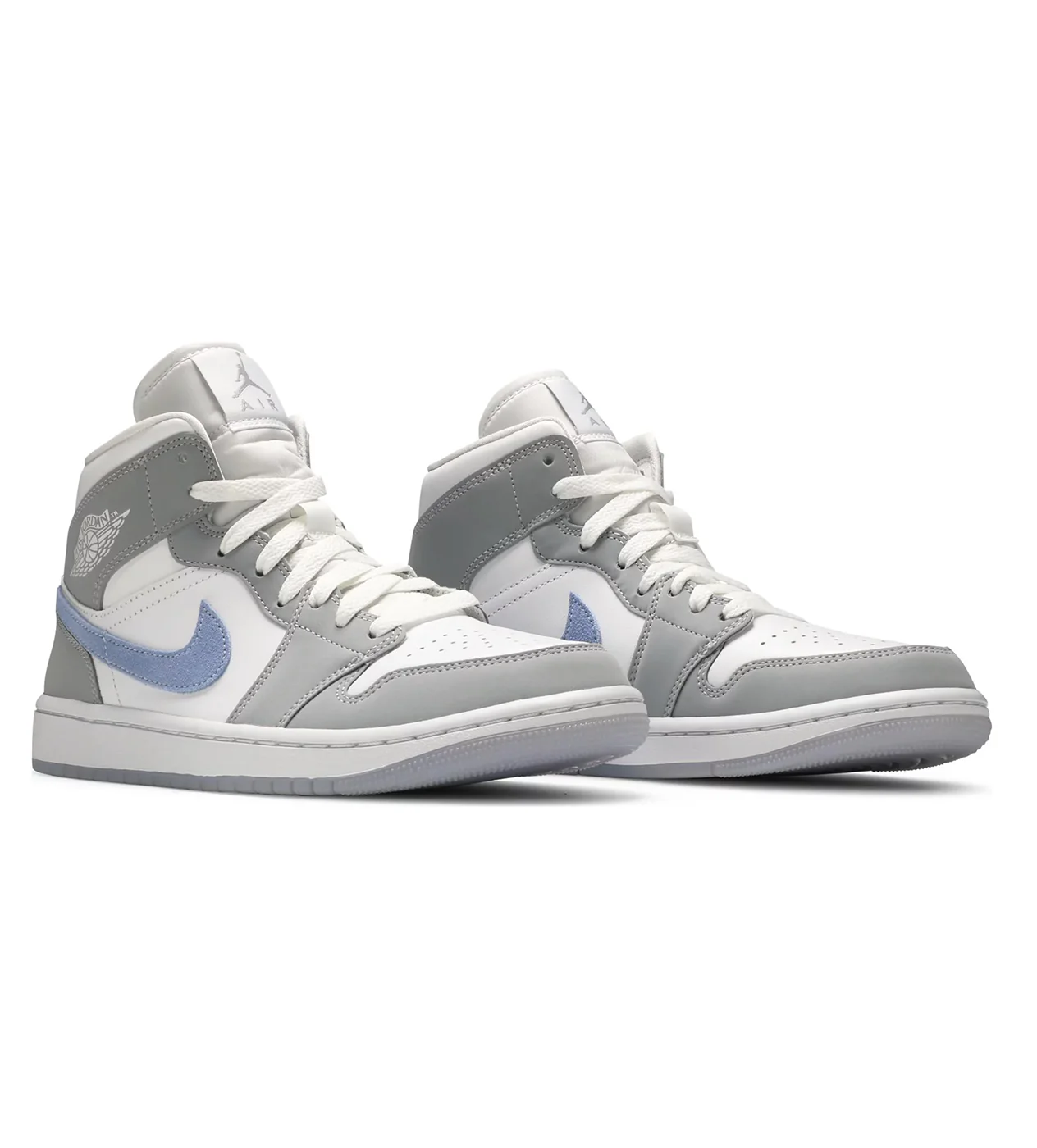 Jordan 1 Mid 'Wolf Grey Aluminum' - Image 4