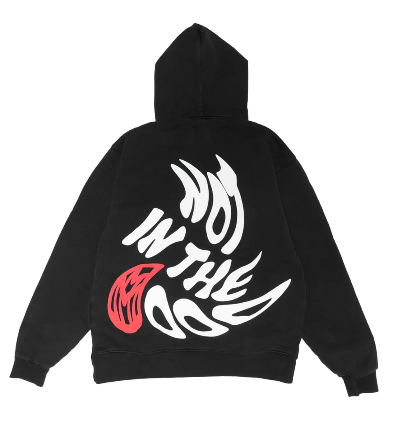 Mood Swings Black Swirl Hoodie - Image 2