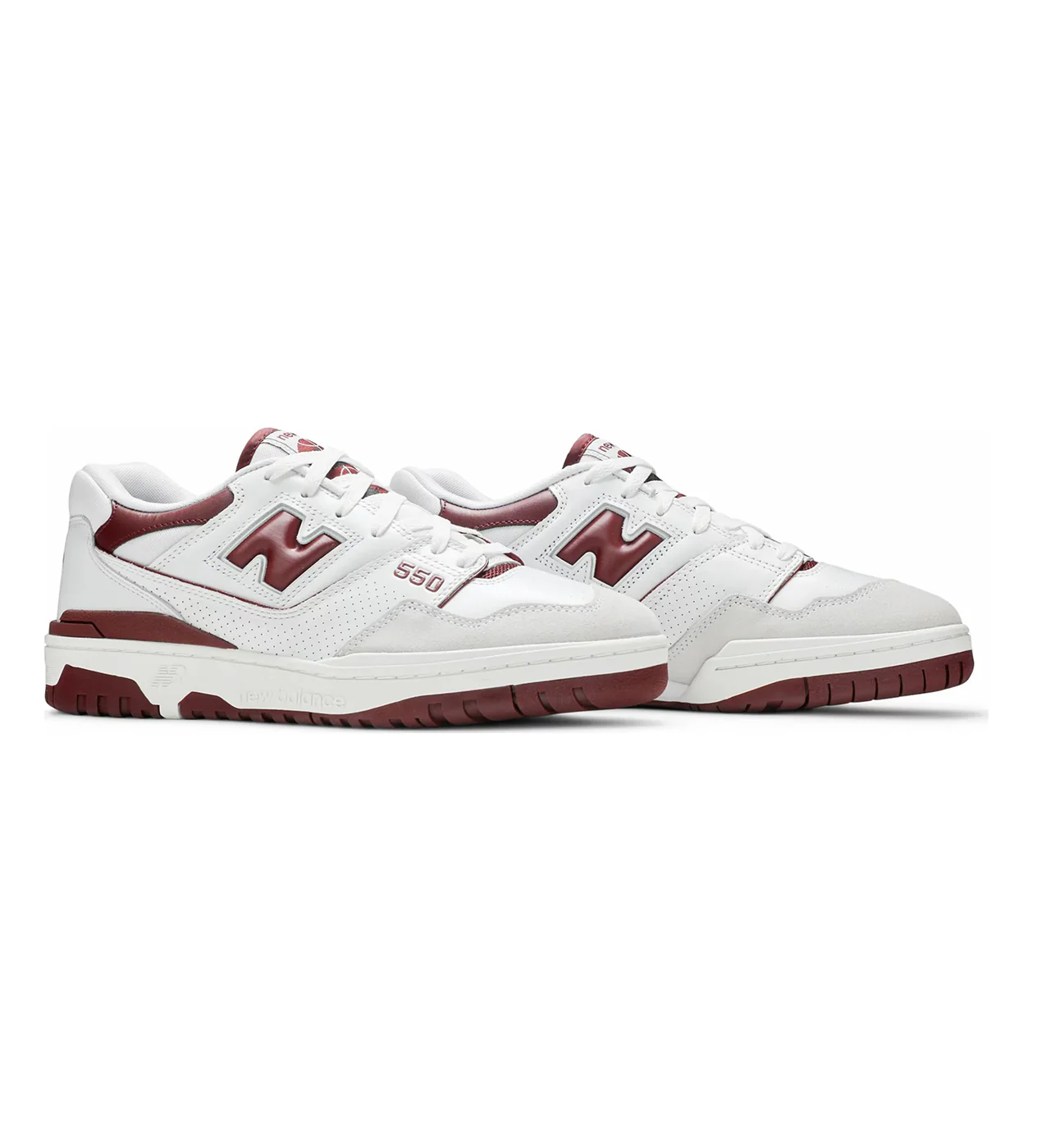 New Balance 550 'Sea Salt Burgundy' - Image 4