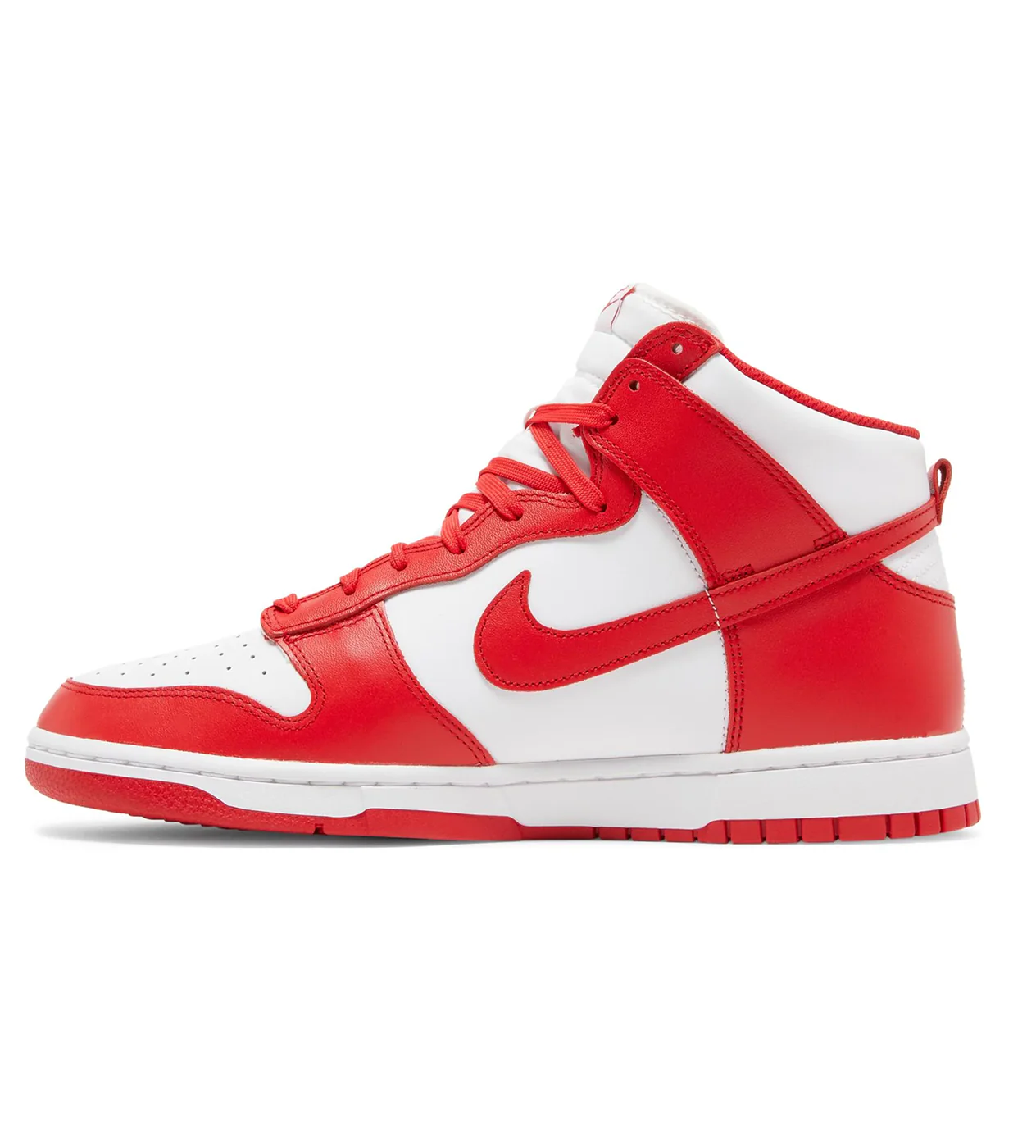 Nike Dunk High 'Championship Red/White' - Image 3